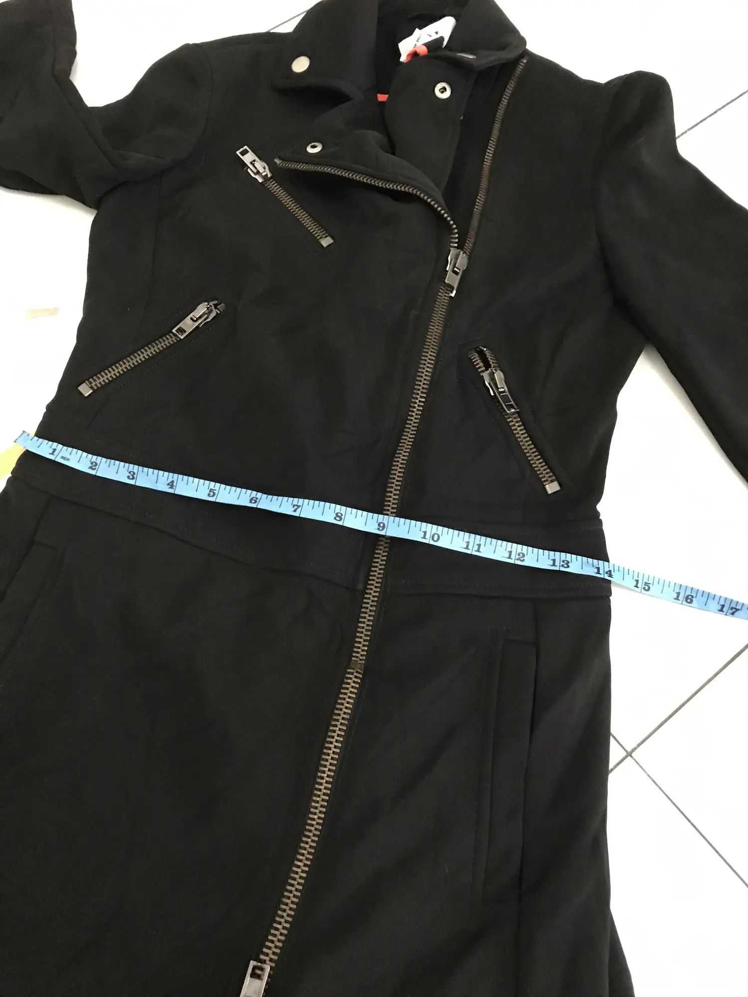 Armani Exchange Armani Schott Style Long Zipper Jacket Size US XS / EU 42 / 0 - 10 Thumbnail