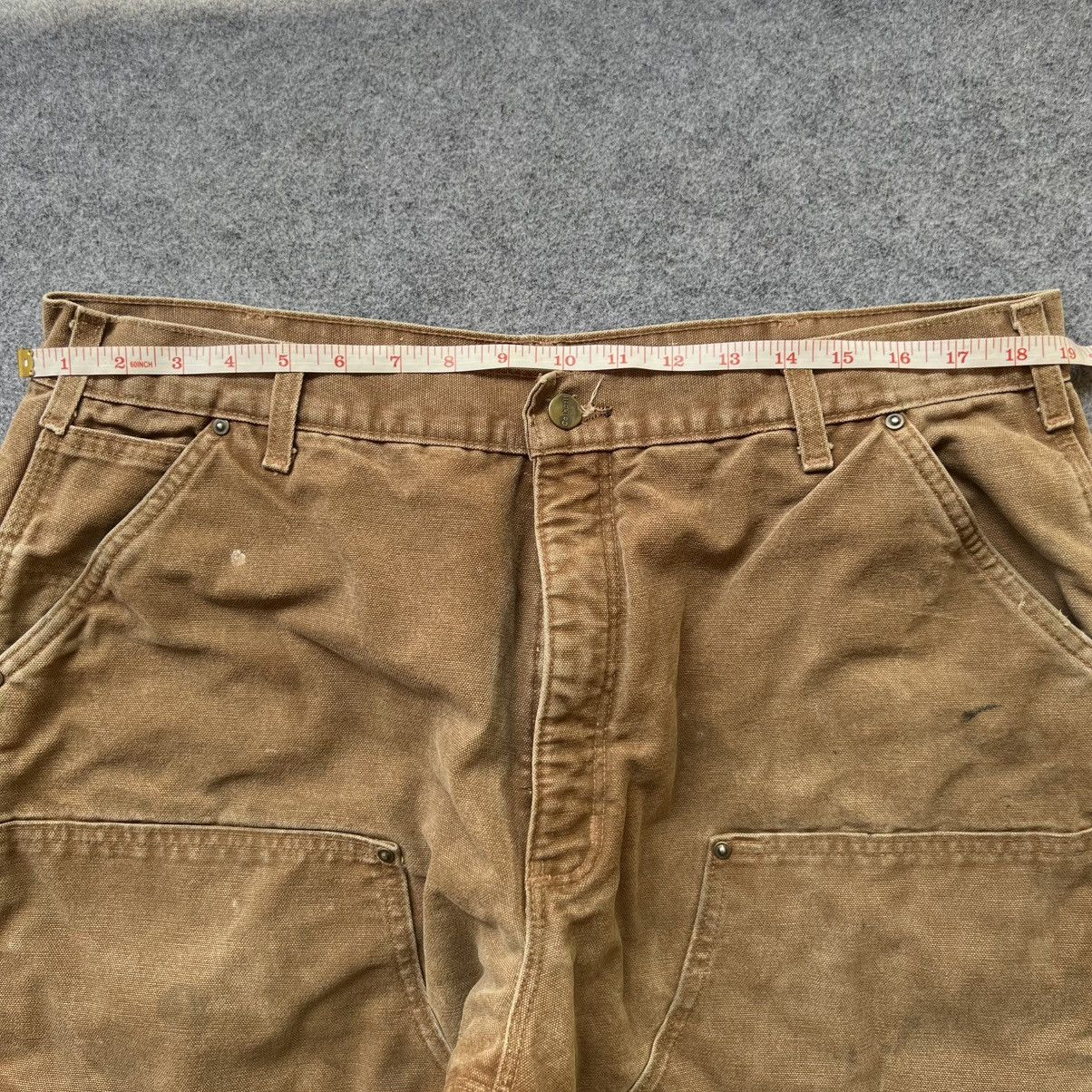 Carhartt × Vintage Vintage Carhartt Quilted Double Knee Pant B194 BRN Size US 38 / EU 54 - 8 Thumbnail