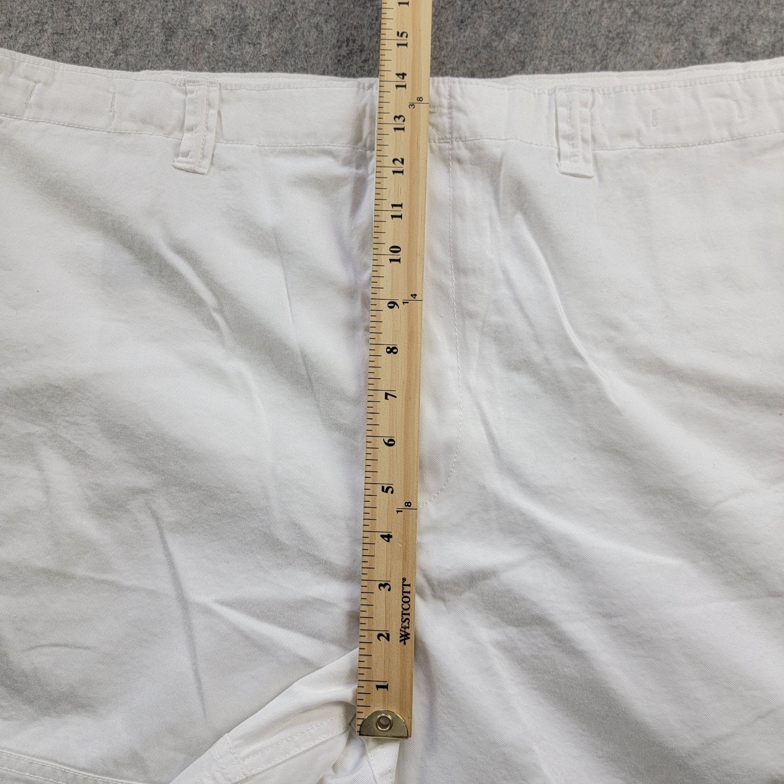 Polo Ralph Lauren Polo Ralph Lauren White Relaxed Fit Cargo Shorts 48 Size US 44 / EU 60 - 5 Thumbnail