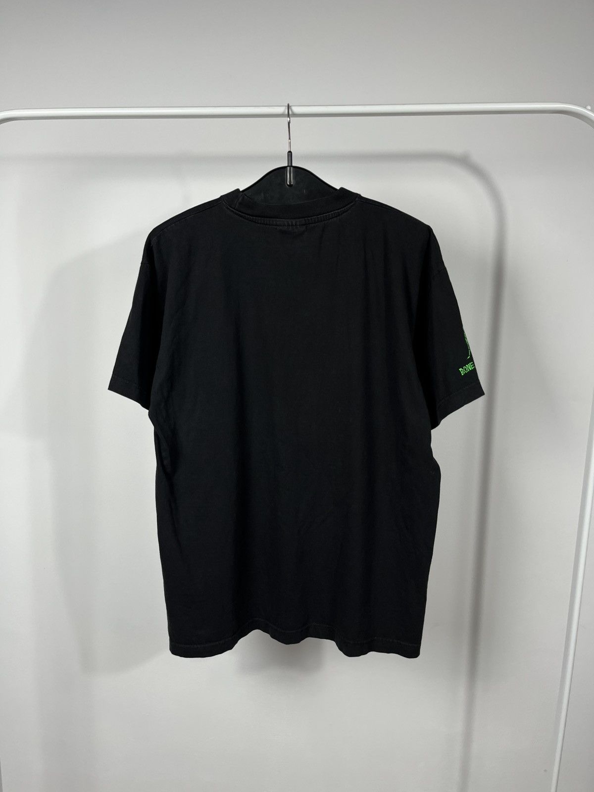 Other Oversized Black T-Shirt Green Skeleton Graphic Bone In Love Size US L / EU 52-54 / 3 - 11 Thumbnail