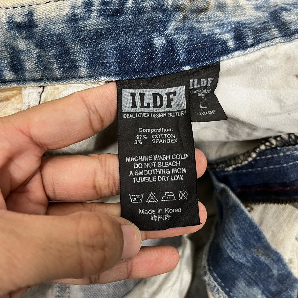 Jean Vintage ILDF Punk Distressed Motive Denim Size US 34 / EU 50 - 22 Thumbnail