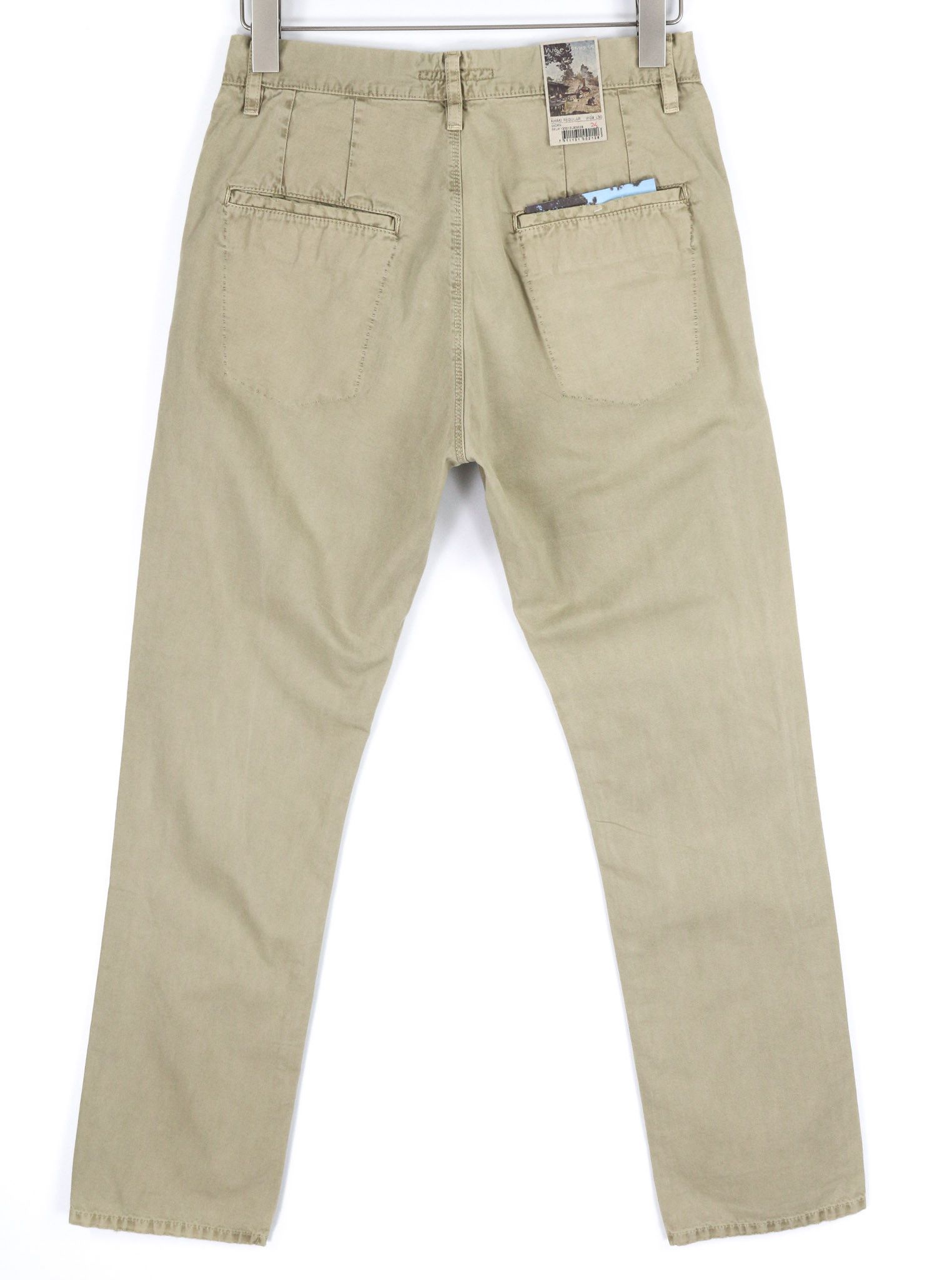 Nudie Jeans KHAKI REGULAR W29/L30 Beige Chino Trousers 82655 Size US 29 - 2 Thumbnail