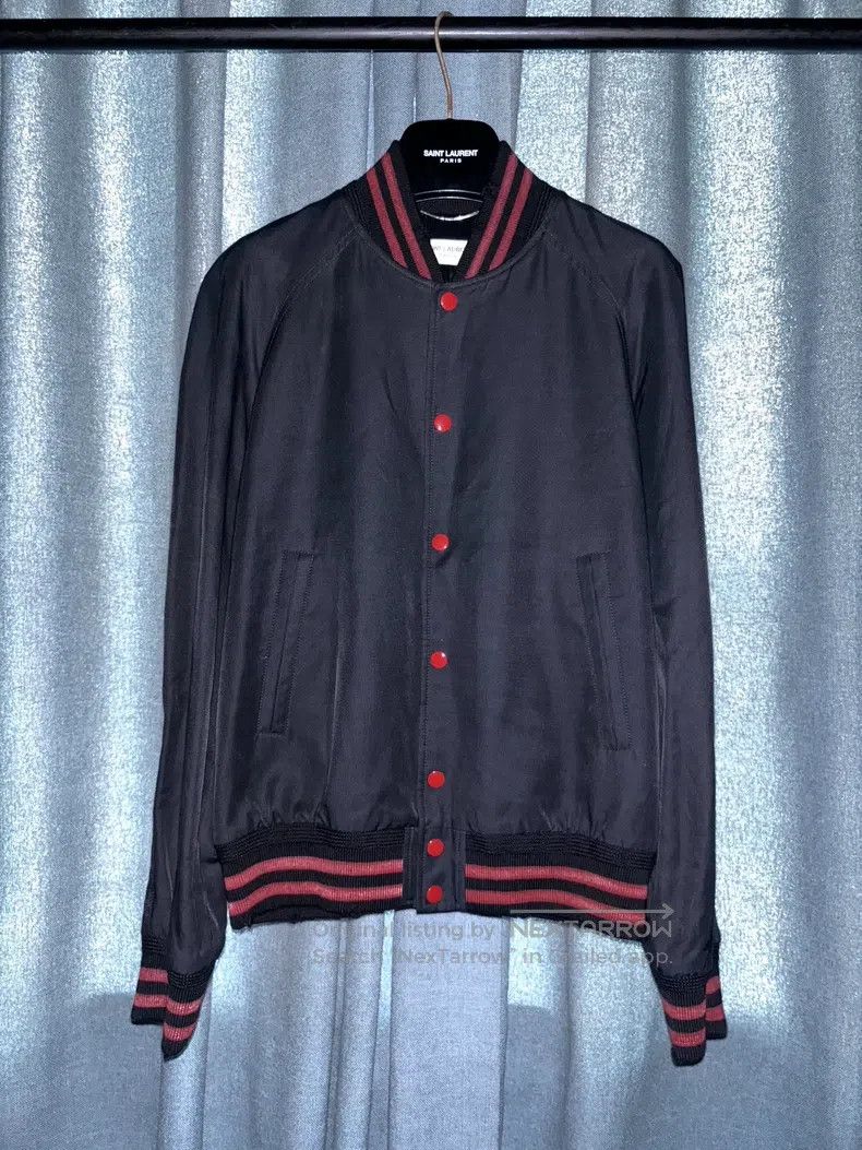 Saint Laurent Paris Saint Laurent Paris Baseball Jacket Size US M / EU 48-50 / 2 - 1 Thumbnail