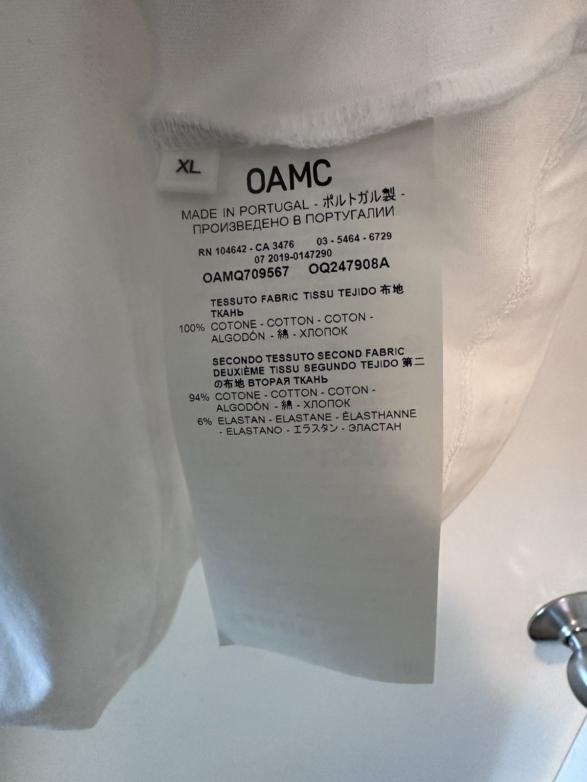 OAMC OAMC Physiogynomy Graphic Tee Size US XL / EU 56 / 4 - 4 Thumbnail