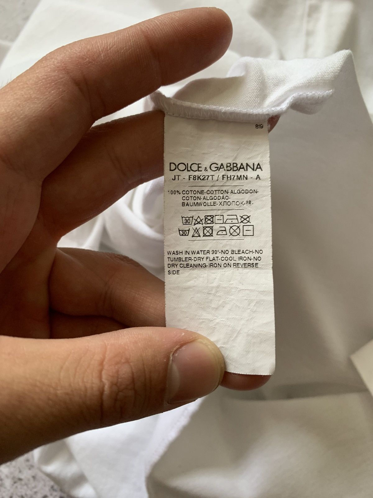 Dolce & Gabbana Dolce & Gabbana L’Amore Bellezza tee Size US L / EU 52-54 / 3 - 4 Thumbnail