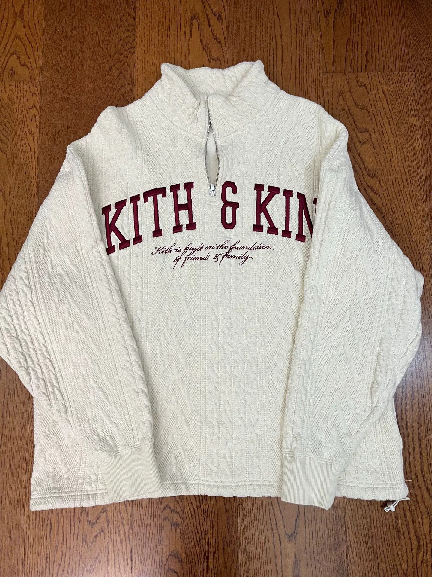 Kith kith knit sweatshirt in cream color Size US M / EU 48-50 / 2 - 1 Thumbnail
