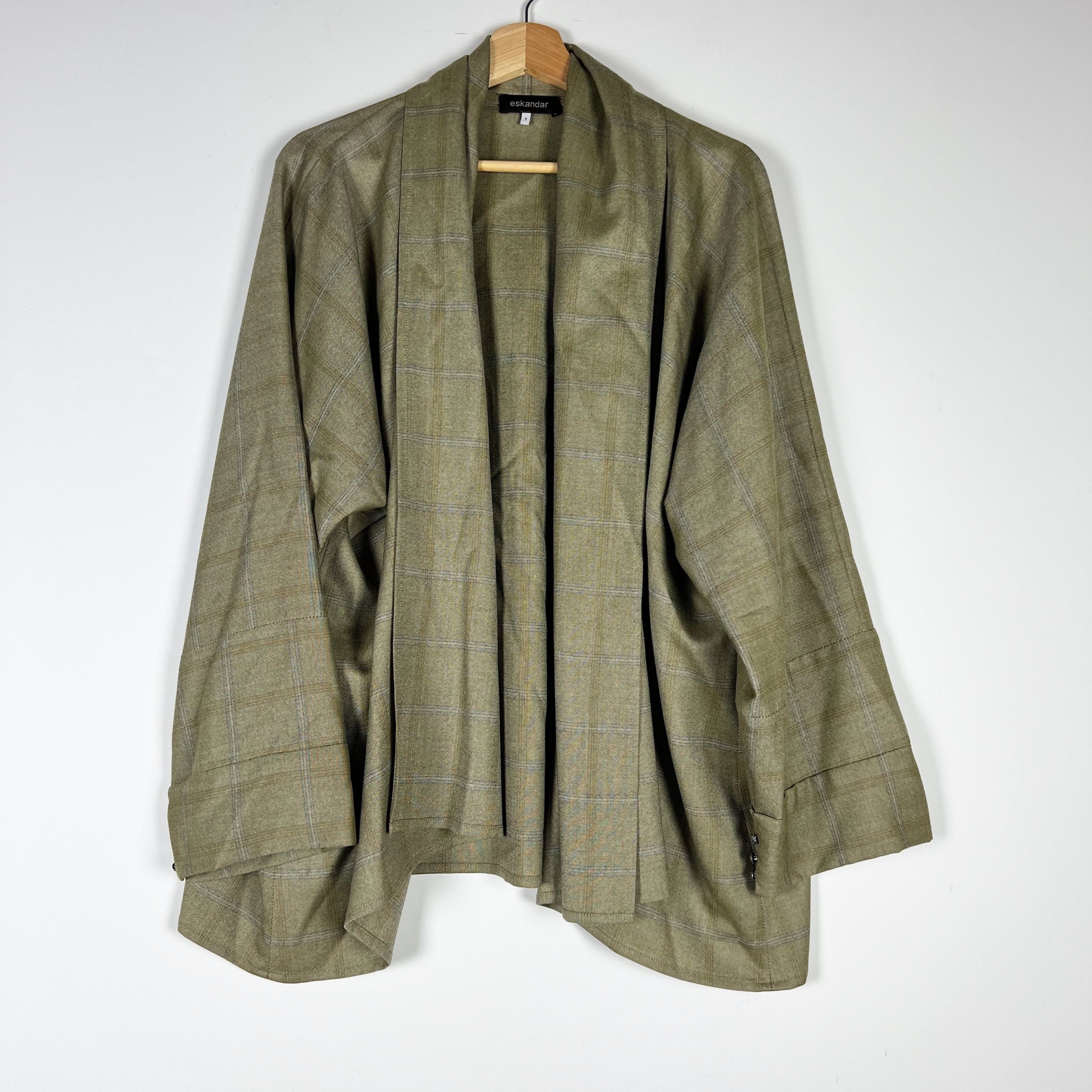 eskandar Eskandar Cashmere Woven Waterfall Size L / US 10 / IT 46 - 1 Thumbnail