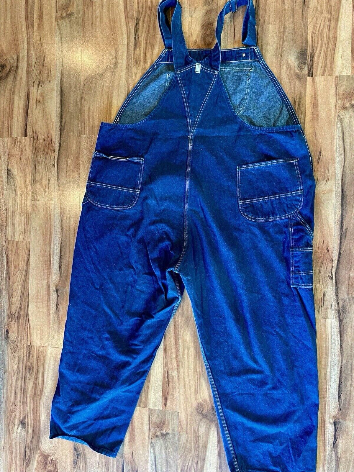 Other Key “ Imperial” Aristocrat Overalls Denim Sz W56xL30 (A1) Size US 32 / EU 48 - 3 Thumbnail