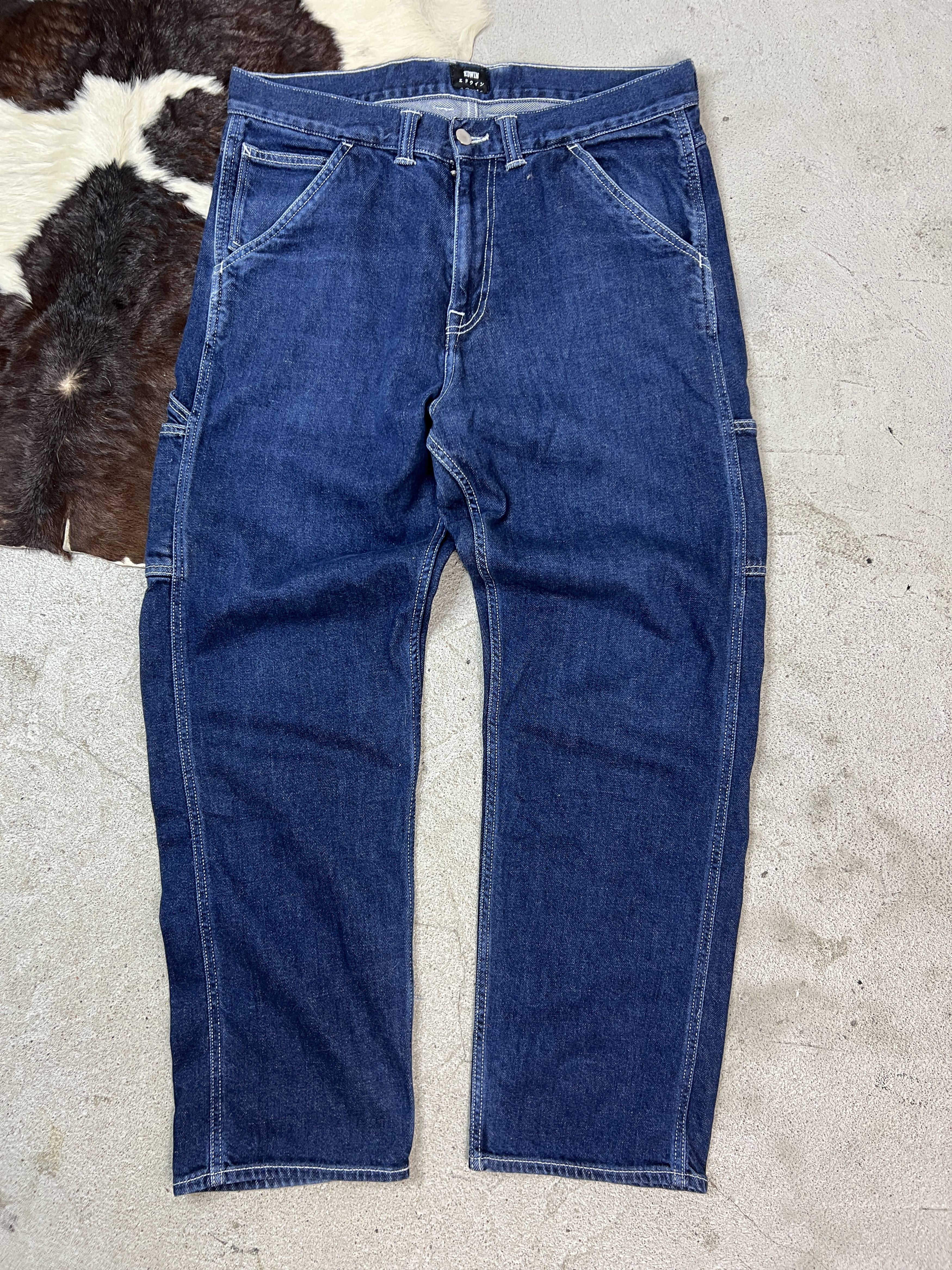 Vintage Edwin Carpenter Jeans Size US 33 - 1 Thumbnail
