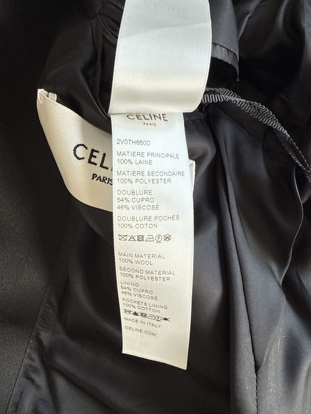 Celine SS22 "Heavenly Days" Marcelo Lavin Embroidery Blazer Jacket Size 48R - 18 Thumbnail