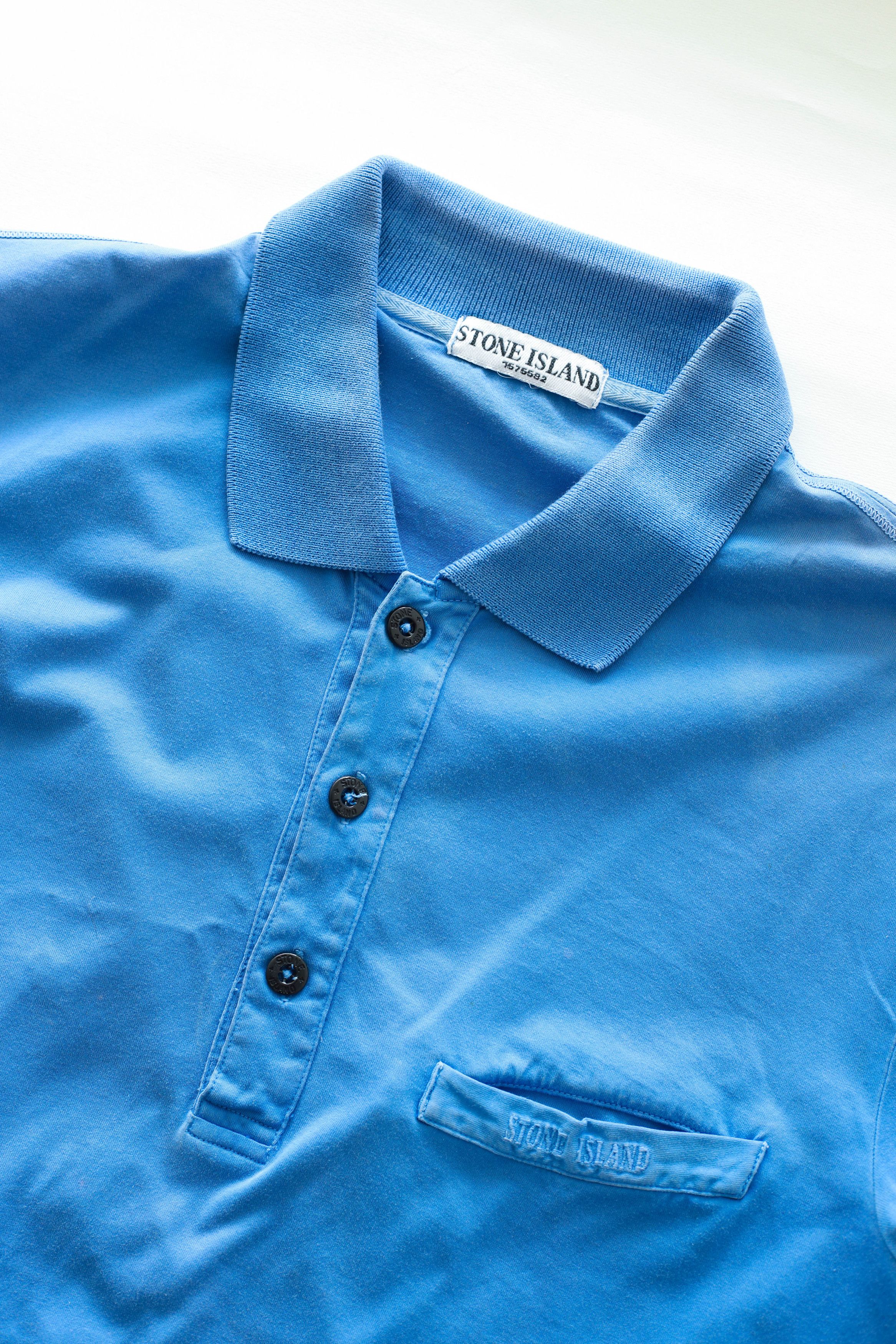 Stone Island Vintage polo Stone Island Size US L / EU 52-54 / 3 - 4 Thumbnail