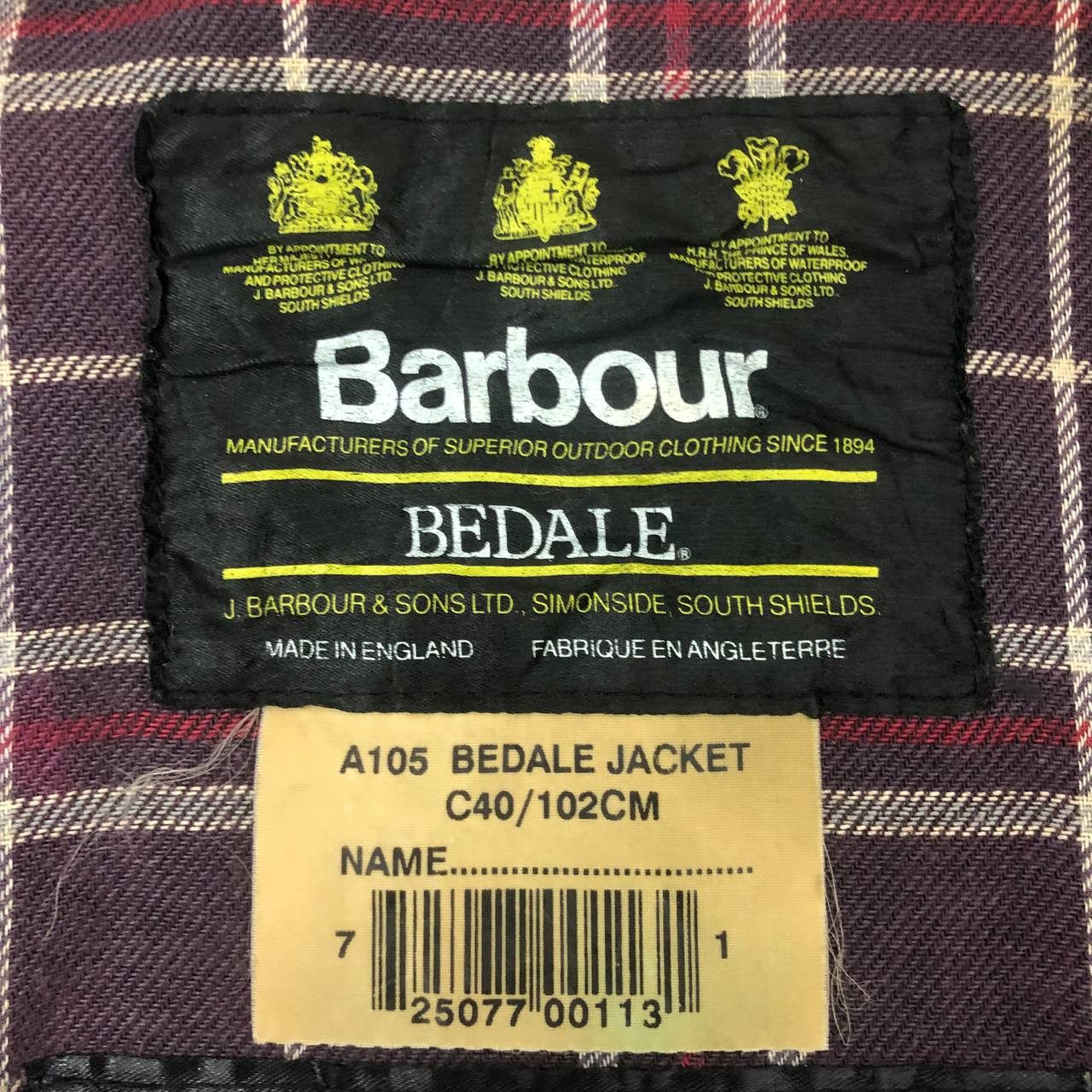Barbour Y512 BARBOUR WAX DISTRESSED CHORE JACKETS Size US M / EU 48-50 / 2 - 6 Thumbnail