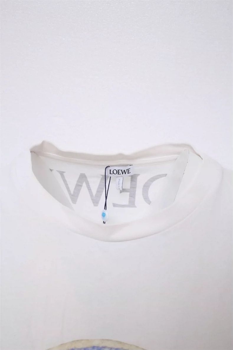 Loewe LOEWE White jam toast Logo short sleeve T-shirt Size M / US 6-8 / IT 42-44 - 5 Thumbnail