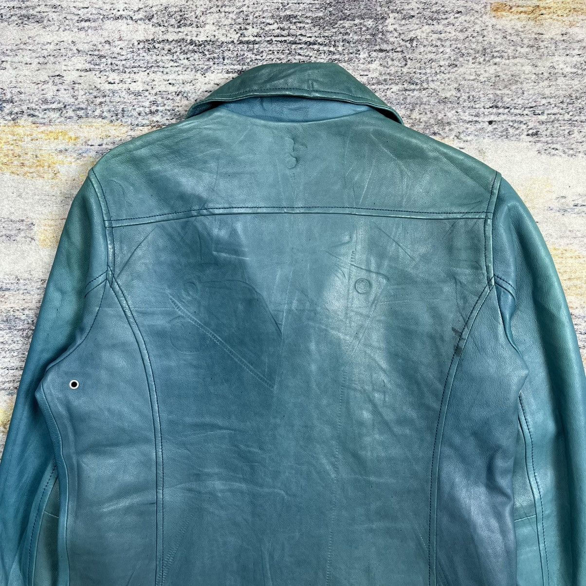 Japanese Brand The philum throbs steadity double riders leather jacket Size US M / EU 48-50 / 2 - 9 Thumbnail