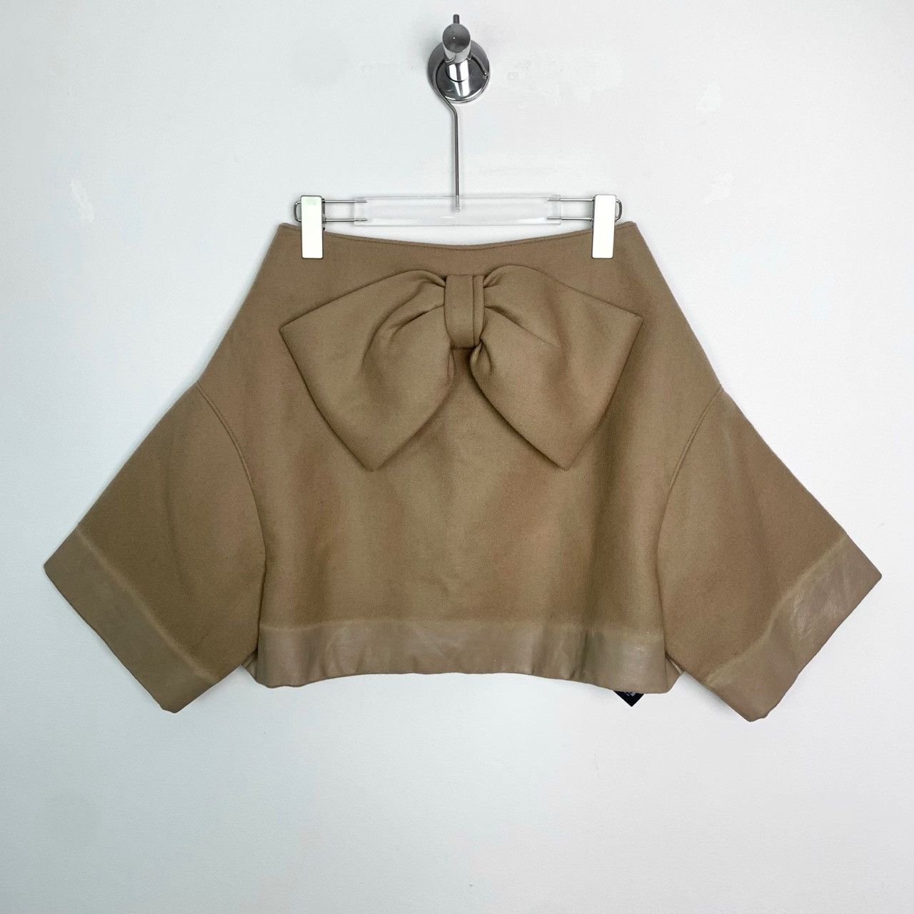 Prada 008425 Prada Logo Bow Detail Short Jacket Size XS / US 0-2 / IT 36-38 - 2 Thumbnail