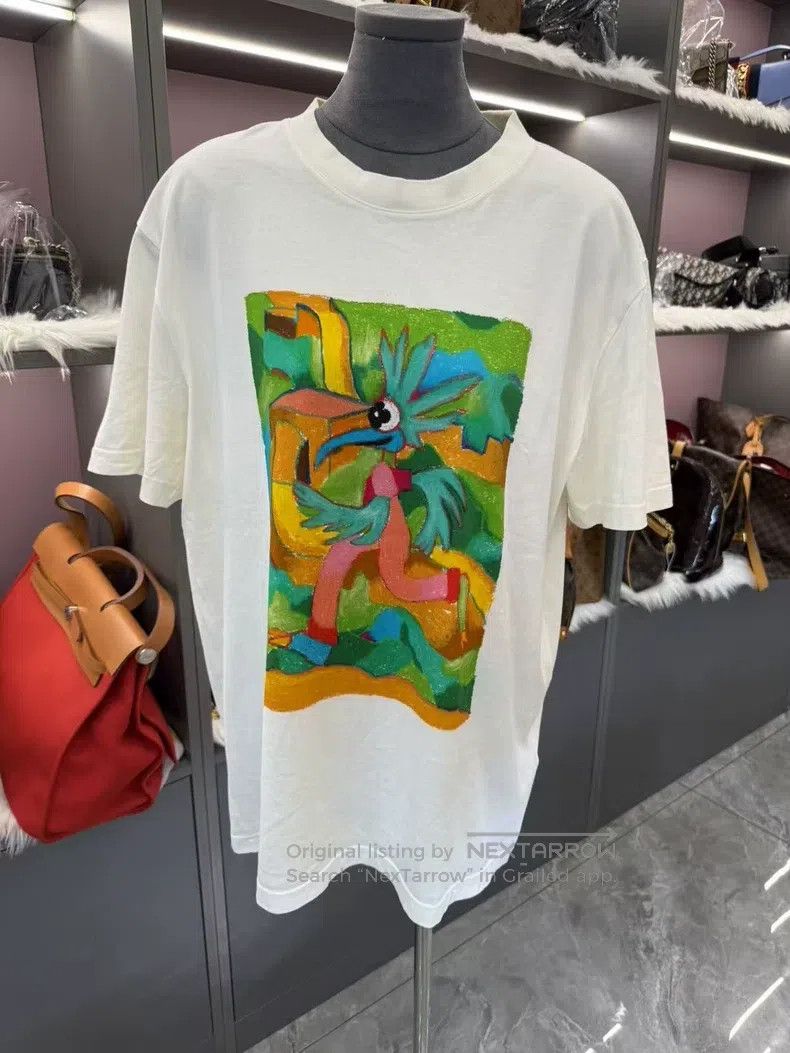 Louis Vuitton Louis Vuitton Cartoon Color Graffiti Printed Half Sleeve T Size US XL / EU 56 / 4 - 3 Thumbnail
