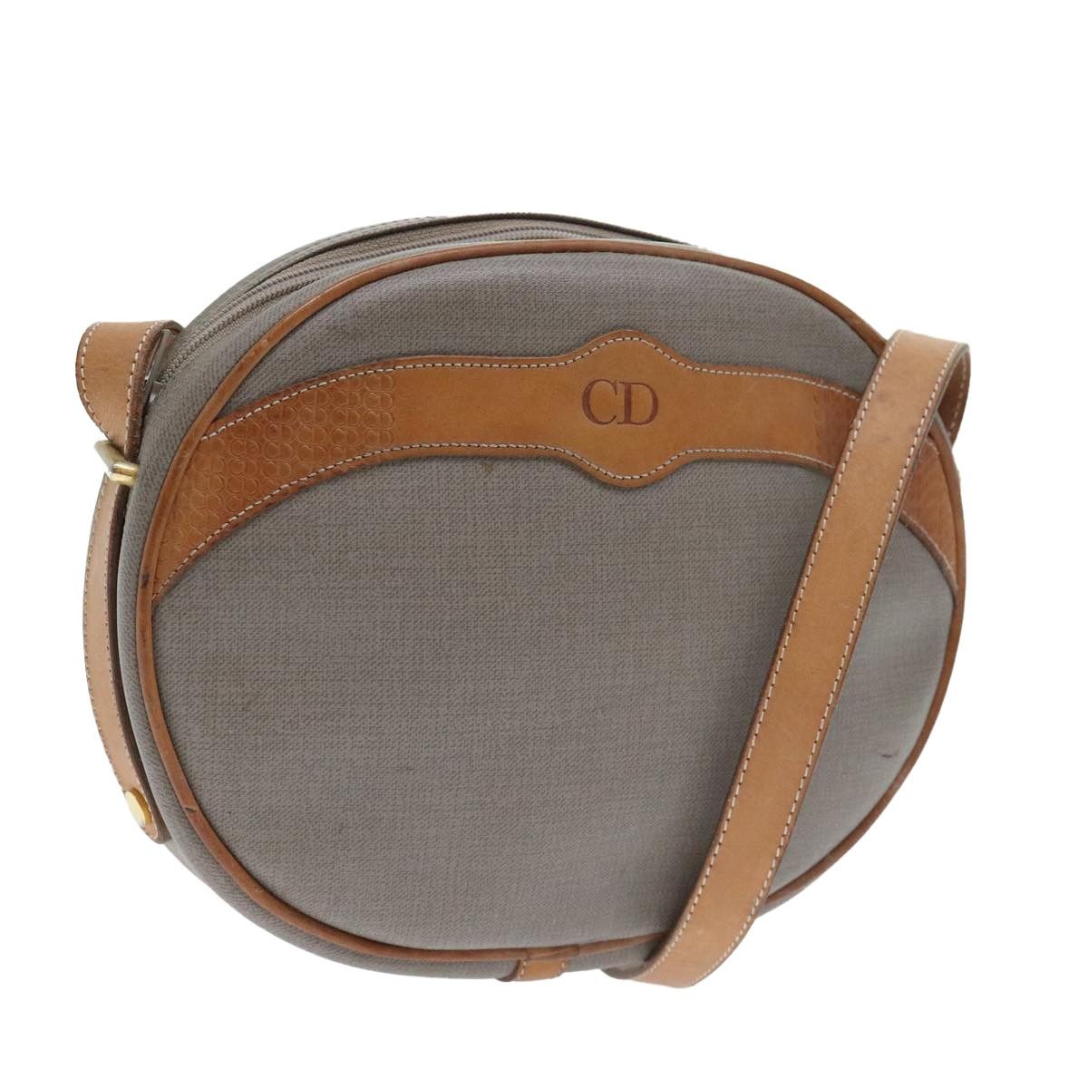 Dior Christian Dior CD Shoulder bag Canvas and Leather Size ONE SIZE - 1 Thumbnail