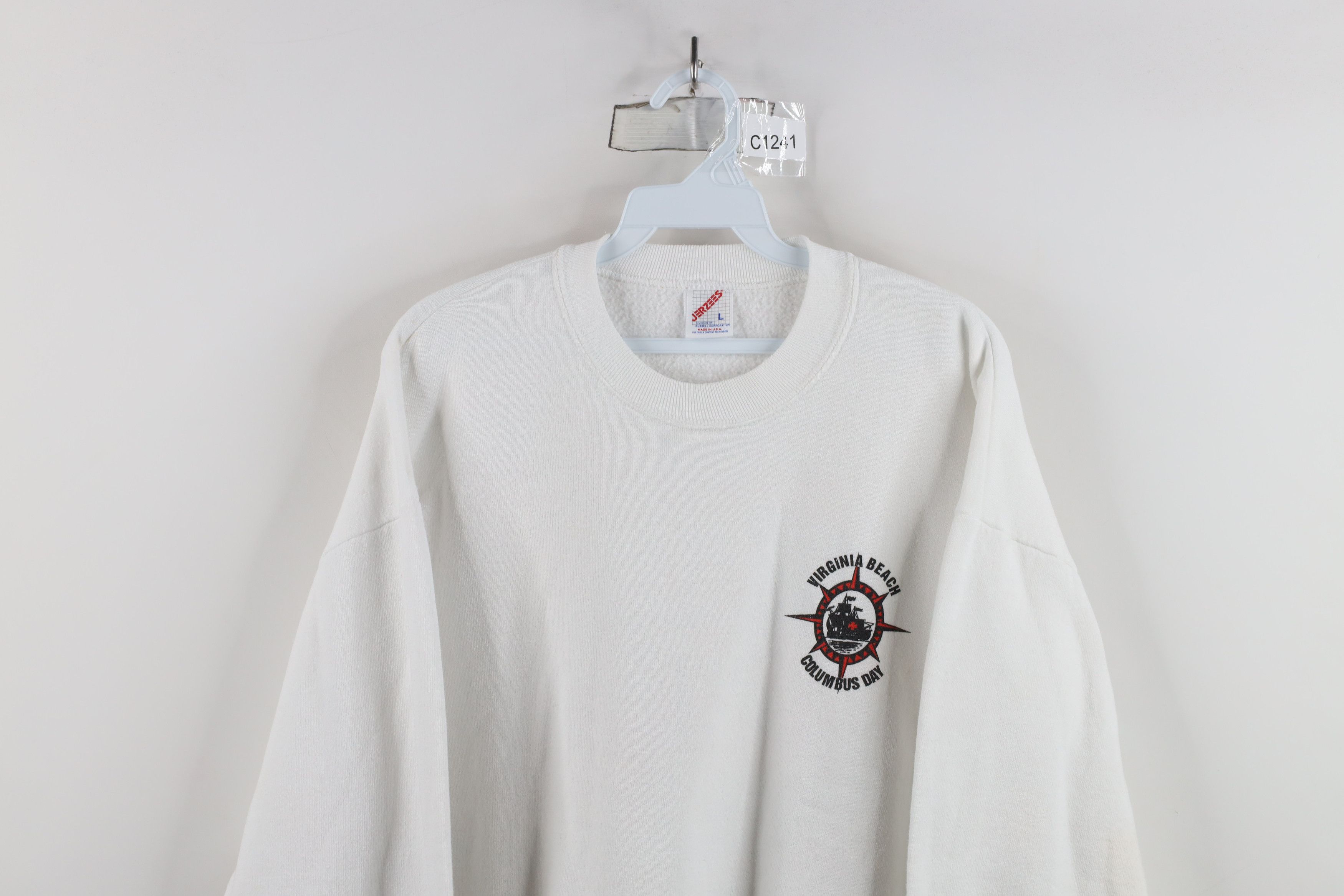 Vintage Vintage 90s Columbus Day Soccer Tournament Sweatshirt USA Size US L / EU 52-54 / 3 - 2 Thumbnail