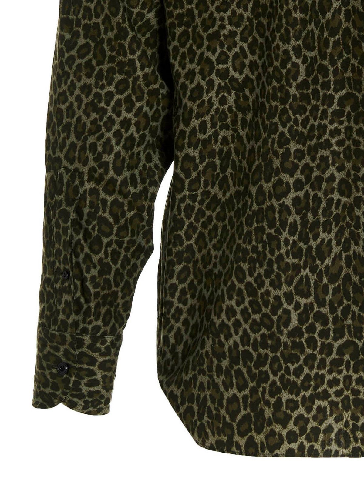 Tom Ford o1loc1c1224 94YSBE Leopard Shirt in Leopard Size US L / EU 52-54 / 3 - 4 Thumbnail