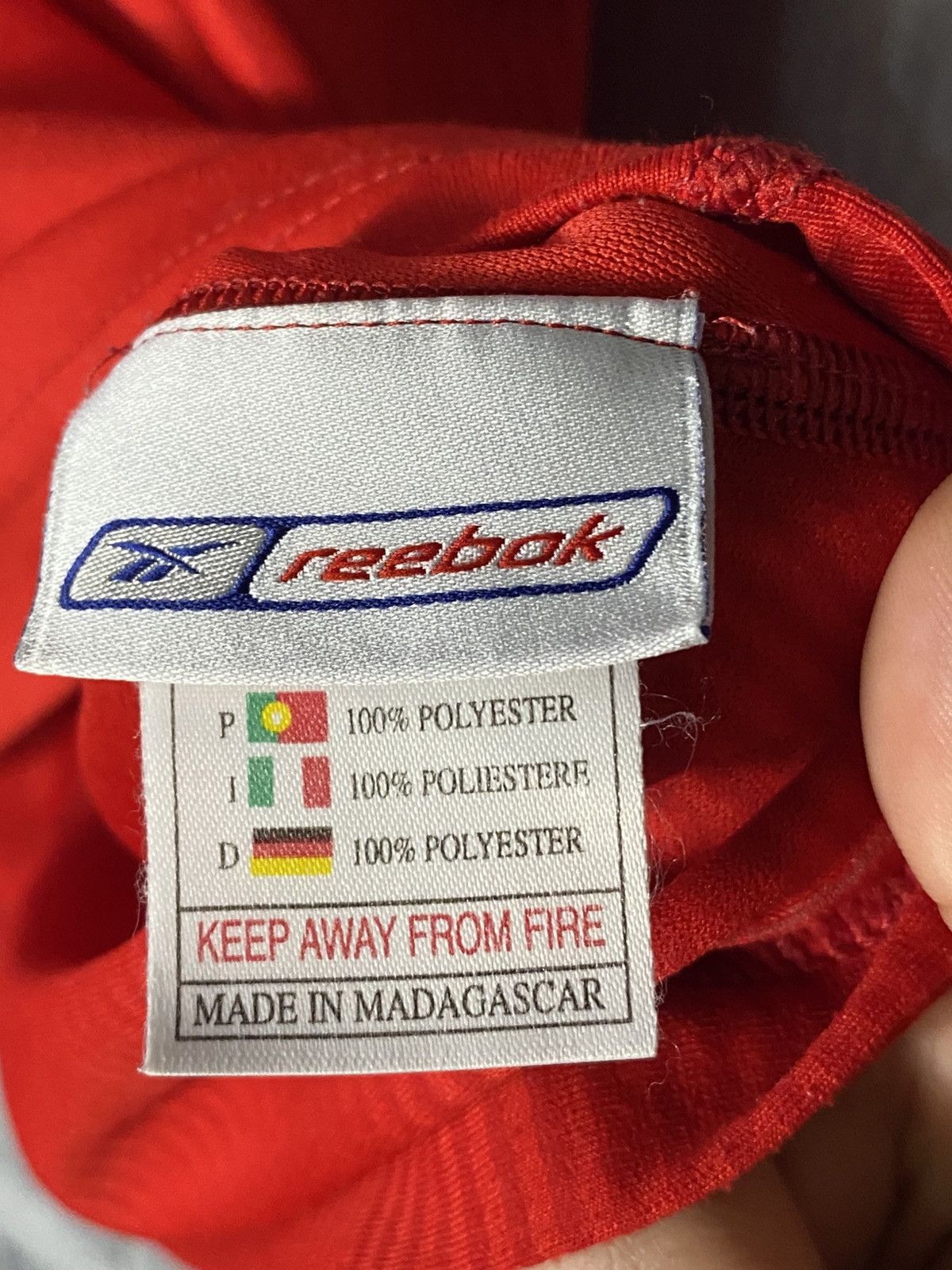 Reebok × Vintage Vintage Liverpool Reebok Football Soccer Jersey 2002/04 Home Size US L / EU 52-54 / 3 - 4 Thumbnail