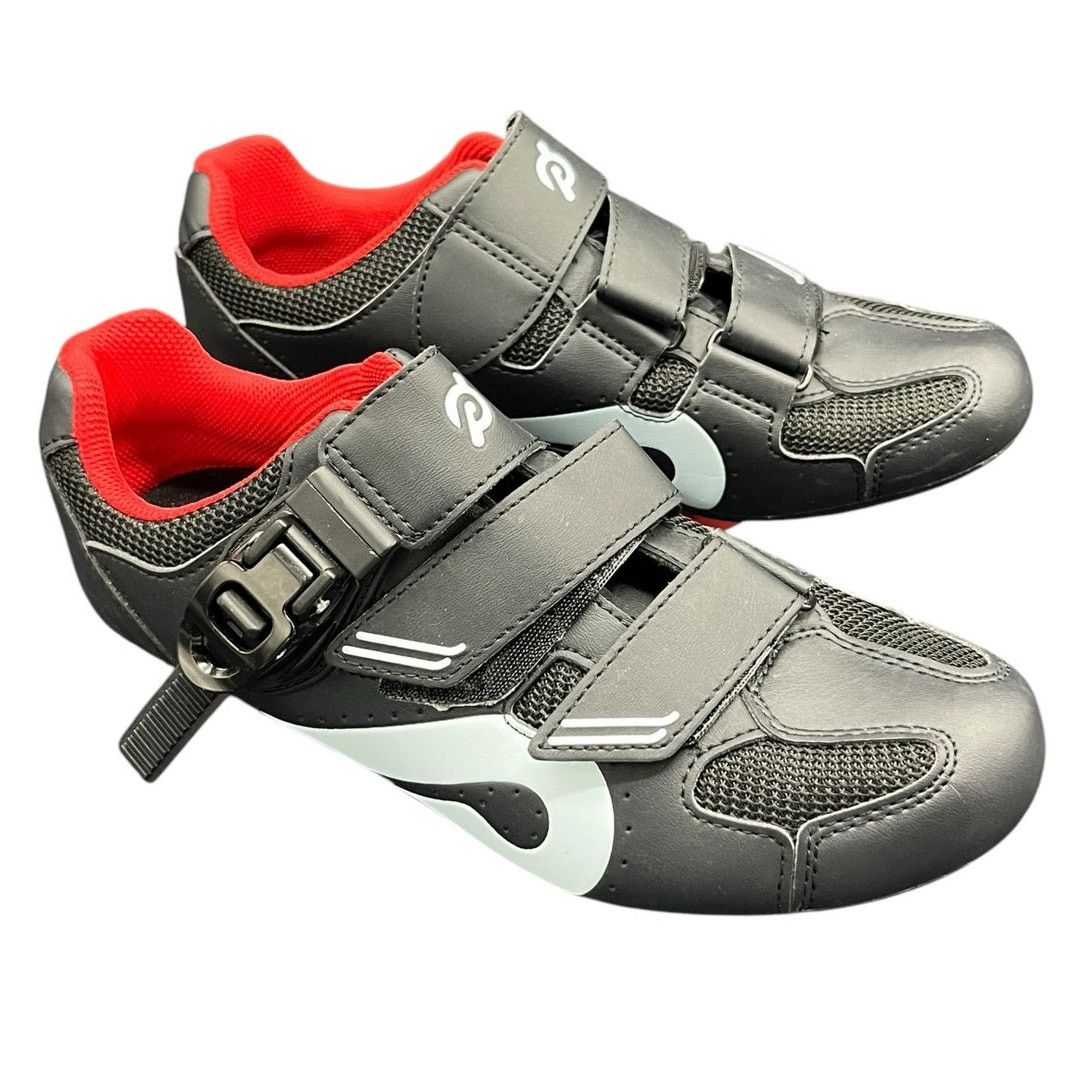 Peloton Peloton Cycling Shoes Black White Red Size 40 Women Size 9 Size US 9 / IT 39 - 1 Thumbnail