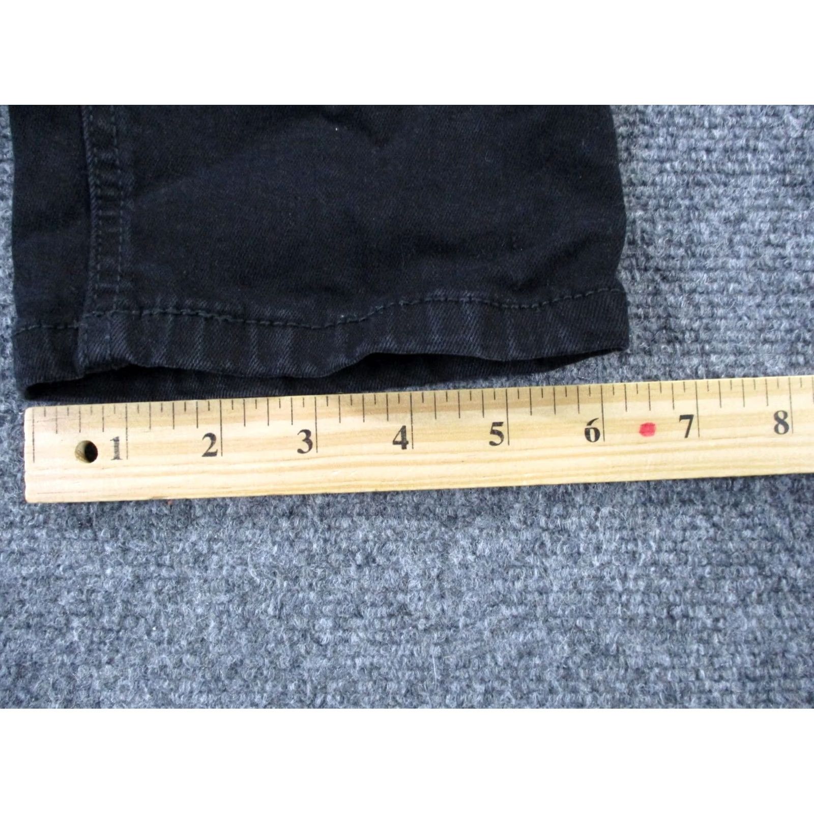 Vintage Spark Jeans Mens 36 X 32 Black Denim Skinny Fit Stretch Distressed Casual Slim Jeans Size US 36 / EU 52 - 5 Thumbnail