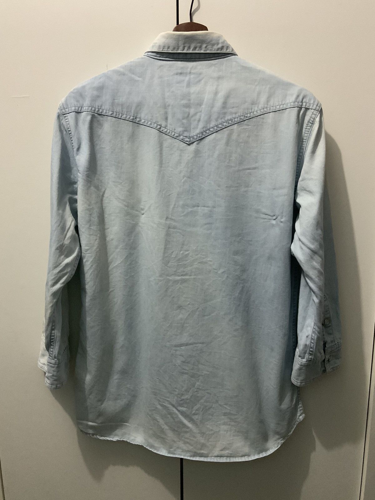 Japanese Brand TK Mix Piece Sashiko Fade Denim Size US L / EU 52-54 / 3 - 2 Thumbnail