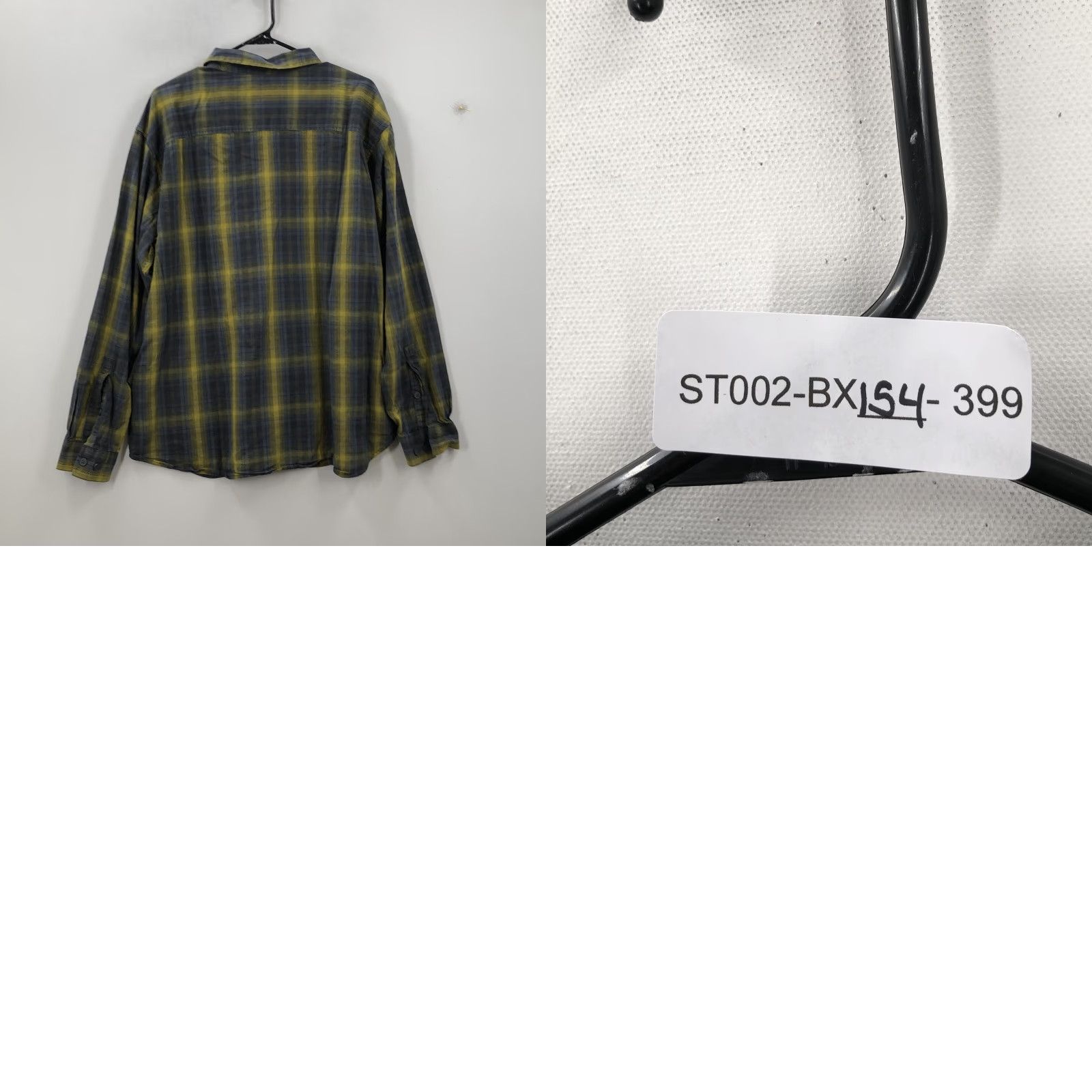 Vintage Columbia Shirt Mens Green Blue Long Sleeve Collared Plaid Button-Up 2XL Regular Casual All Season Lightweight Classic Mens Size US XXL / EU 58 / 5 - 8 Thumbnail