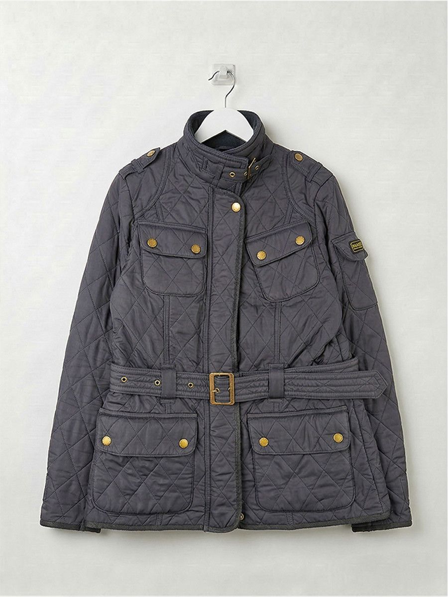 Barbour Barbour International Women's Quilted Jacket, Black Size M / US 6-8 / IT 42-44 - 1 Thumbnail