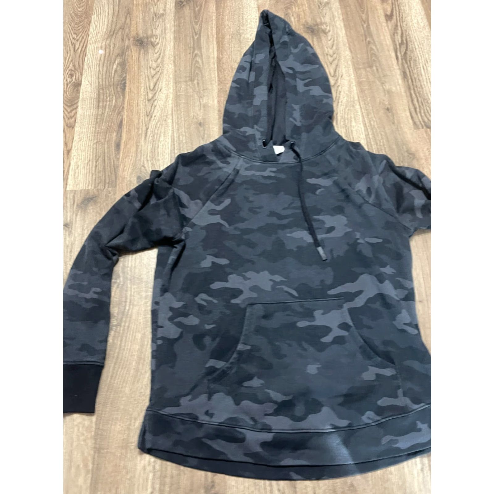 Athletic Works Athletic Works Hoodie Women's Small Gray Camouflage Pullover Hoodie Size S / US 4 / IT 40 - 4 Thumbnail