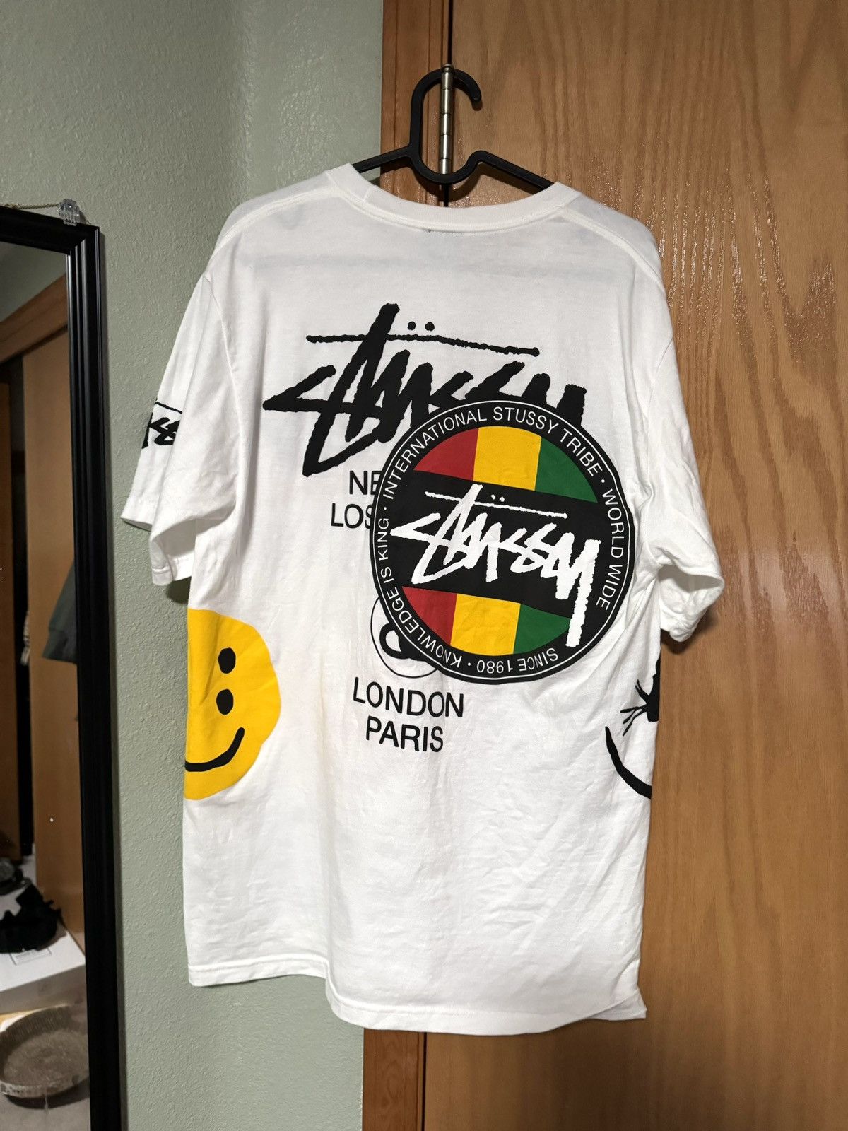 Cactus Plant Flea Market × Stussy Stussy x Cactus Plant Flea Market USA 2019 Tee Size US M / EU 48-50 / 2 - 2 Thumbnail