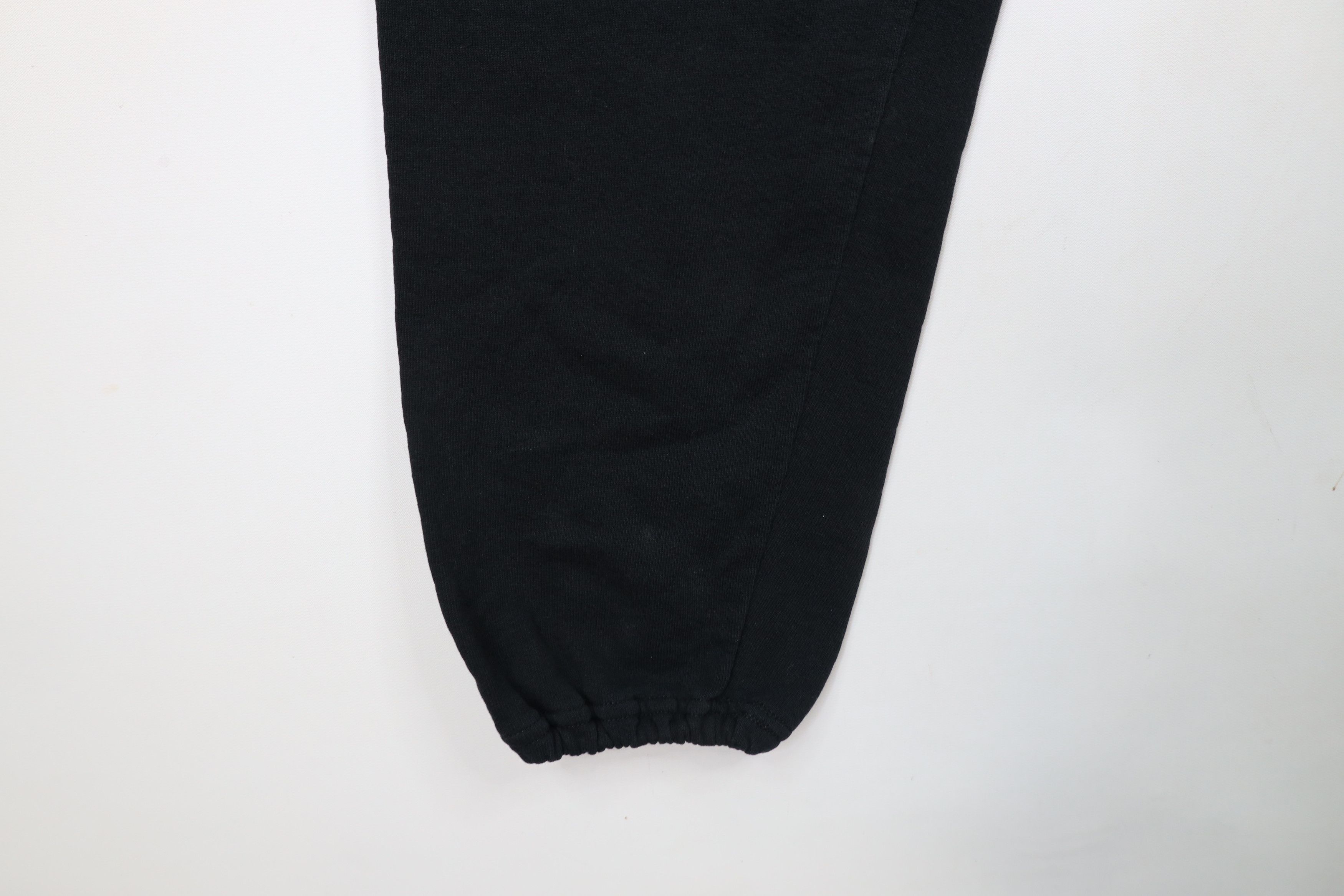 Vintage Vintage 90s Streetwear Blank Sweatpants Joggers Black USA Size US 36 / EU 52 - 5 Thumbnail