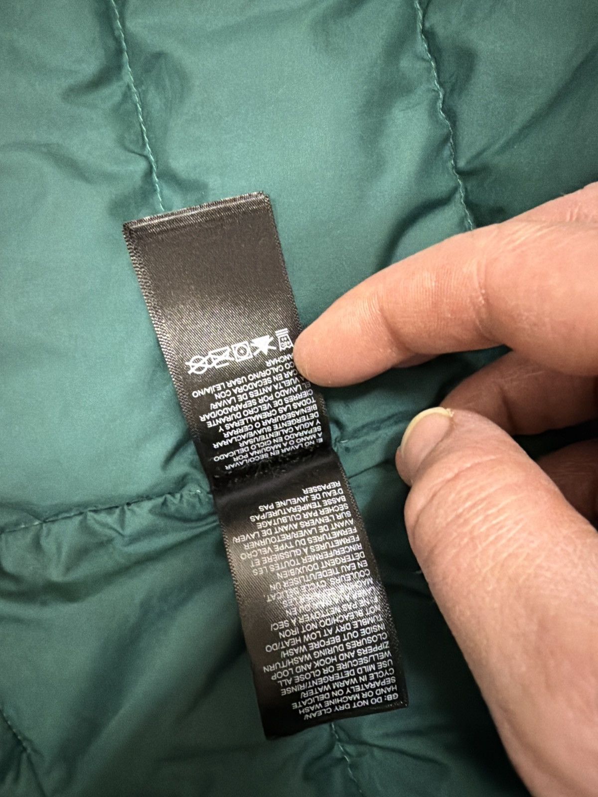 The North Face The north face green puffy jacket Size US L / EU 52-54 / 3 - 9 Thumbnail