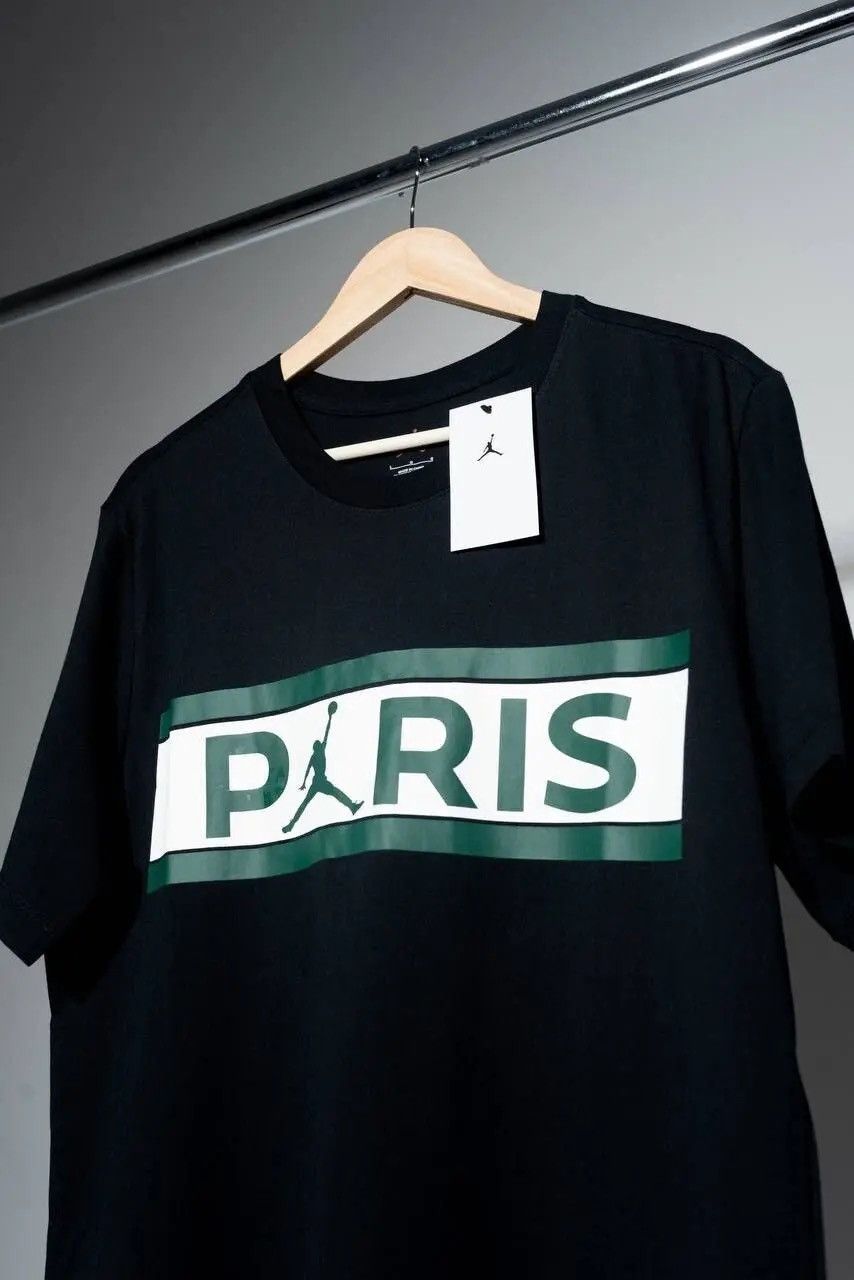 Jordan Brand Nike Jordan PSG Paris Saint Germain Wordmark Tee Size US L / EU 52-54 / 3 - 2 Thumbnail