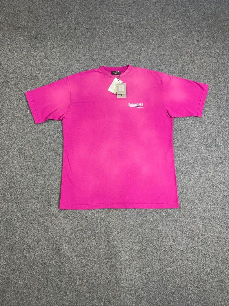 Other Balenciaga Embroidered Wave Short Sleeve Size US M / EU 48-50 / 2 - 1 Thumbnail