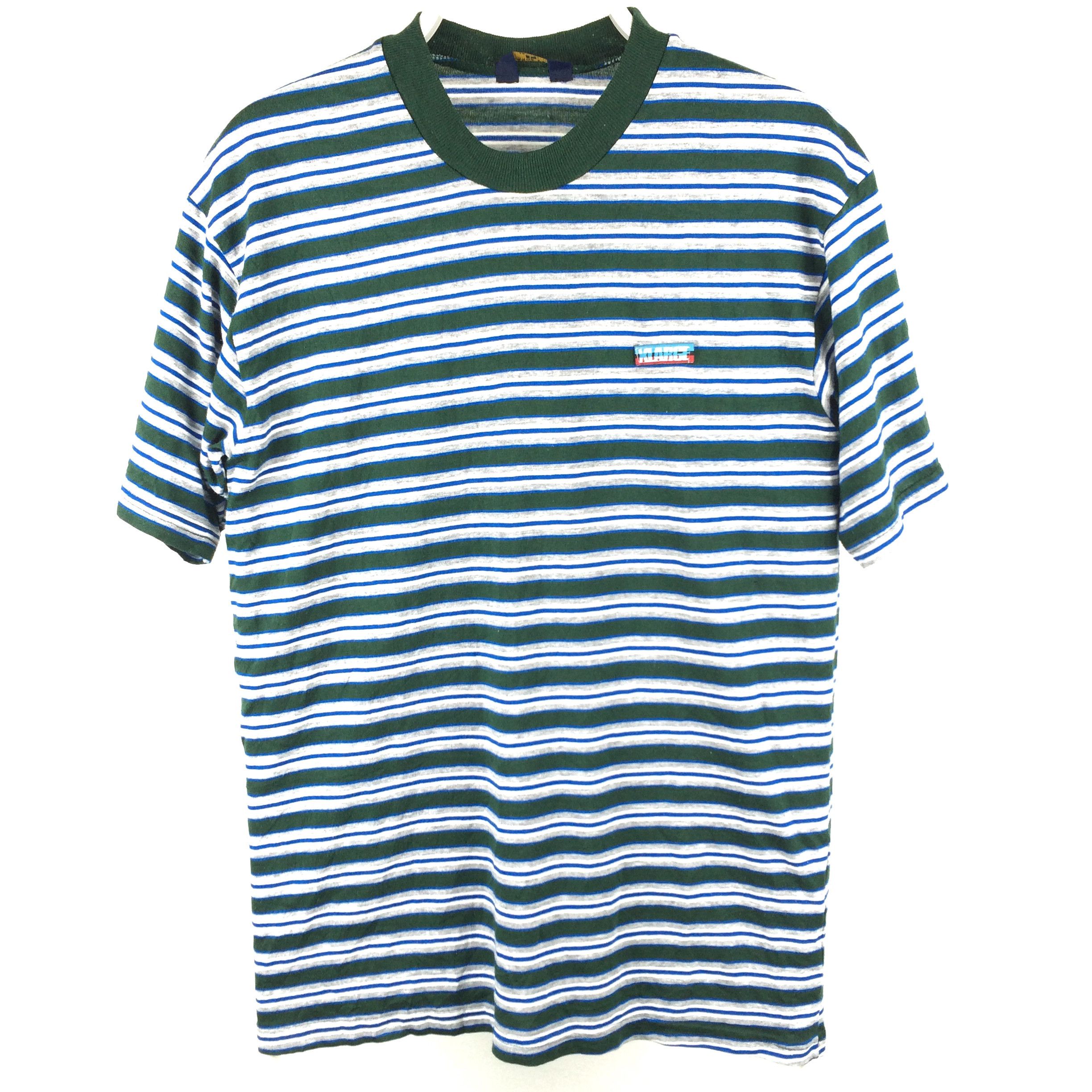 Xlarge D4 VTG 90s XLARGE USA STRIPED TEE SKATEGANG Size US L / EU 52-54 / 3 - 1 Thumbnail