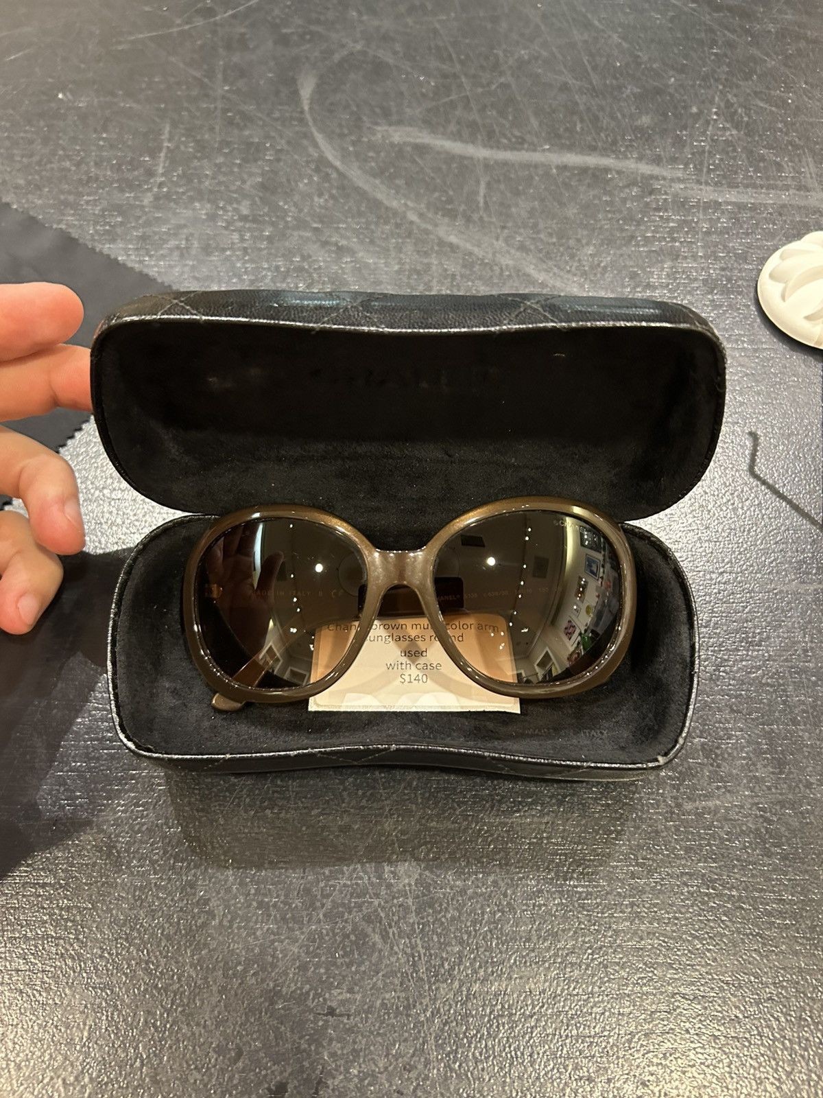 Chanel Chanel Multicolor Logo Sunglasses Size ONE SIZE - 7 Thumbnail