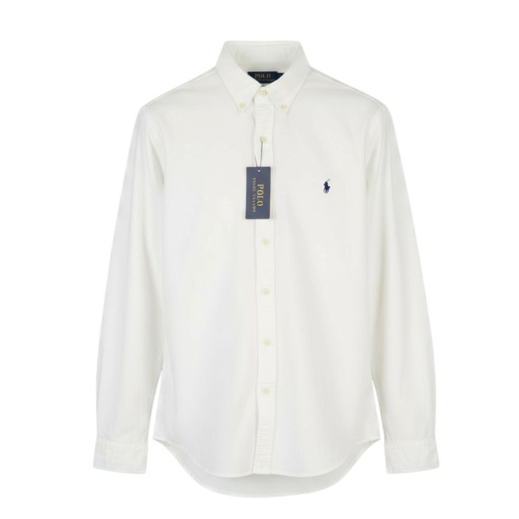 CORE REPLEN M White Button-Down Neck Slim Fit 87023