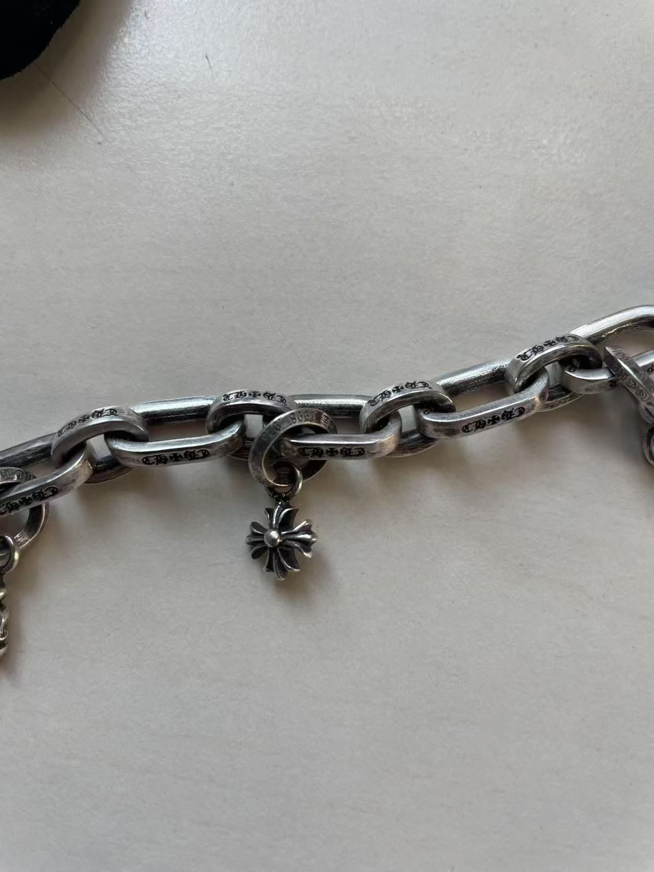 Chrome Hearts Chrome Hearts Multi Element Drop Paperchain Bracelet Size ONE SIZE - 15 Thumbnail