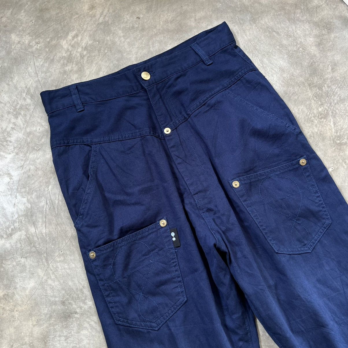 Issey Miyake Mercibeaucoup by Issey Miyake Opposite side pants Size US 30 / EU 46 - 3 Thumbnail