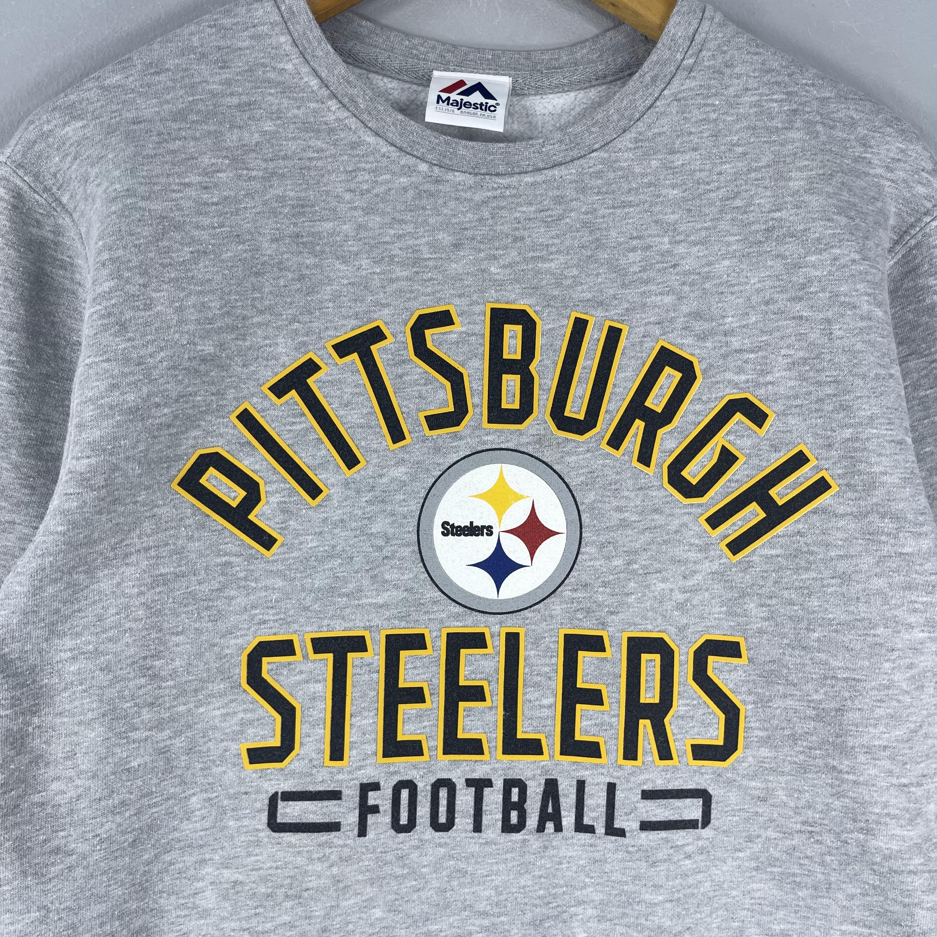 NFL Vintage Pittsburgh STEELERS Nfl Football Sweatshirt Size US M / EU 48-50 / 2 - 2 Thumbnail