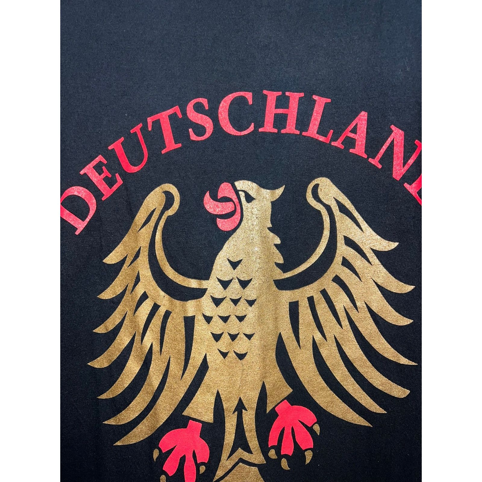 Soffe Vintage Germany Shirt Deutschland Golden Eagle Tee 90s VTG L Size US L / EU 52-54 / 3 - 3 Thumbnail
