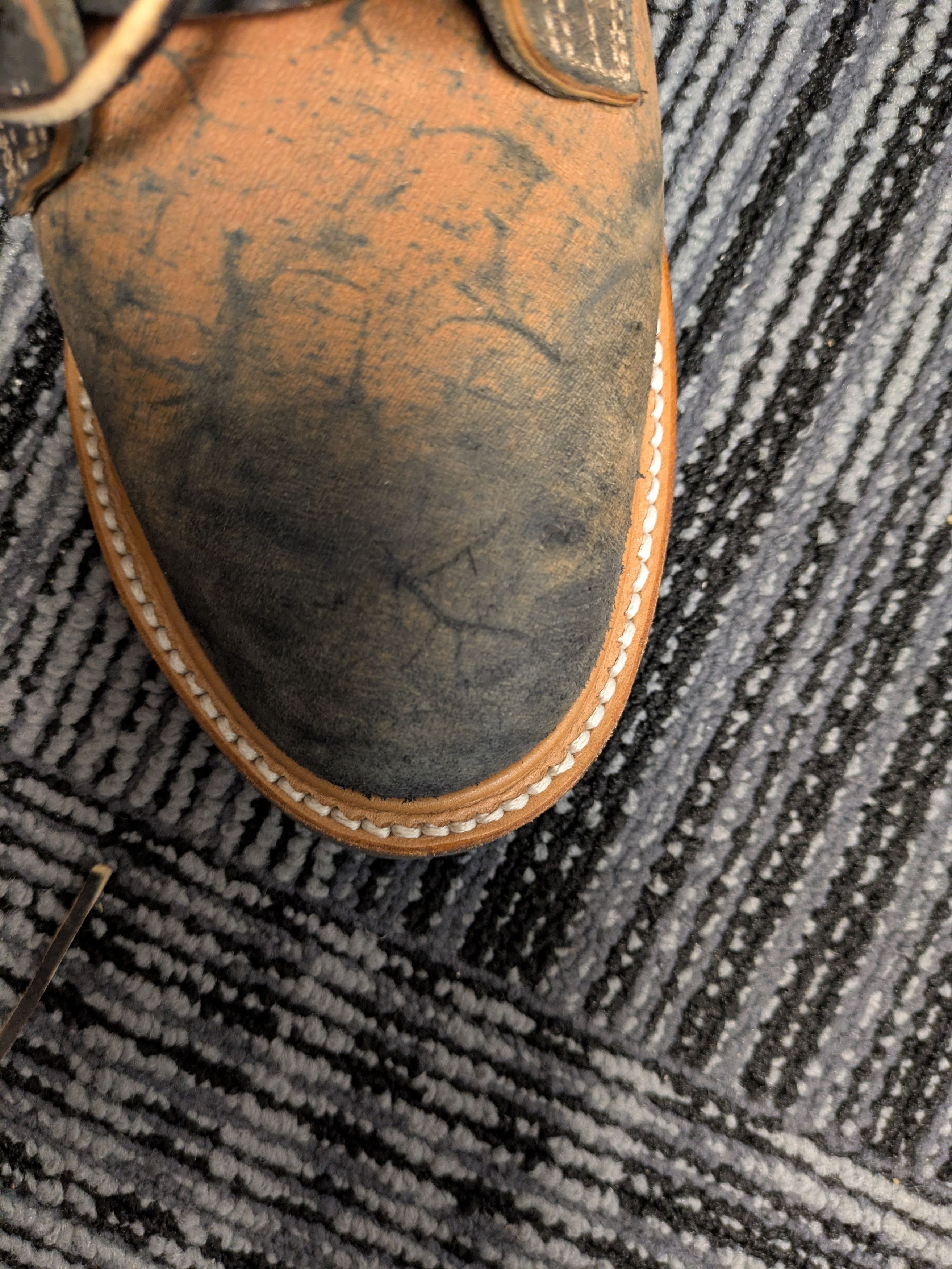 Truman Boot Co. Navy Horse Rump RO Size US 8.5 / EU 41-42 - 9 Thumbnail