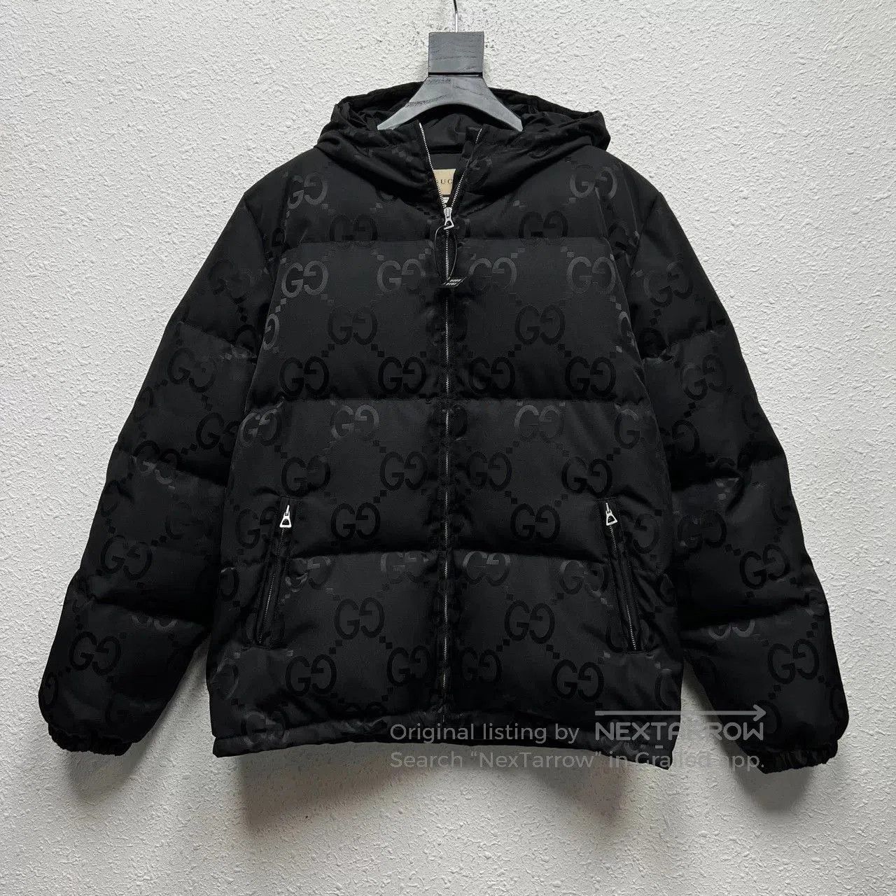 Gucci gucci fw22 logo print puffer jacket. Size US L / EU 52-54 / 3 - 1 Thumbnail
