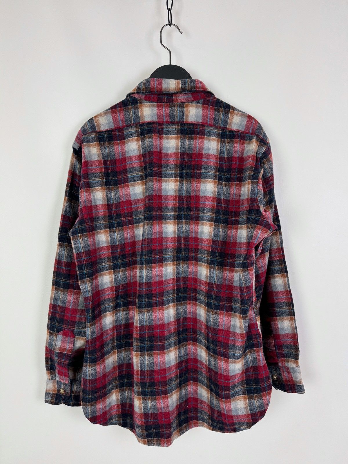 Flannel × Pendleton × Vintage 60-70s Vintage Pendleton Flannel Wool Chest Pocket Shirt Size US L / EU 52-54 / 3 - 9 Thumbnail
