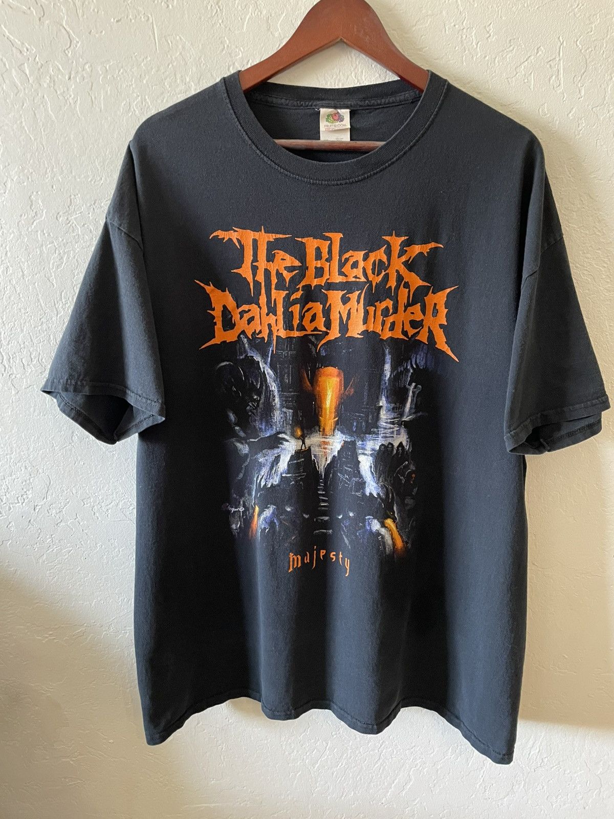 Fruit Of The Loom Vintage 2000s BMM horror tour band tee men’s size xxl Size US XXL / EU 58 / 5 - 1 Thumbnail