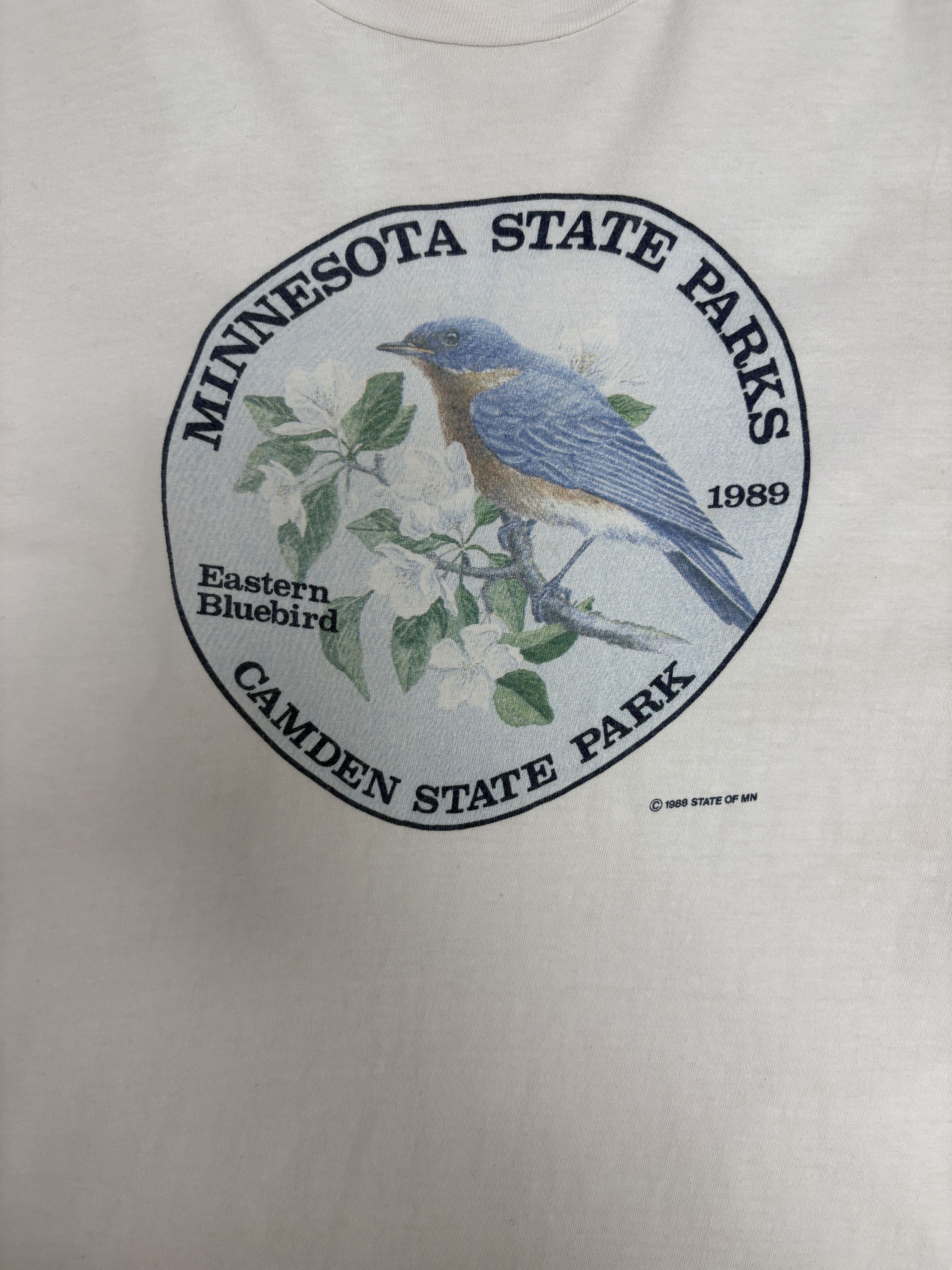 Vintage Minnesota Camden State Park Vintage White T-Shirt Tee Size US L / EU 52-54 / 3 - 2 Thumbnail