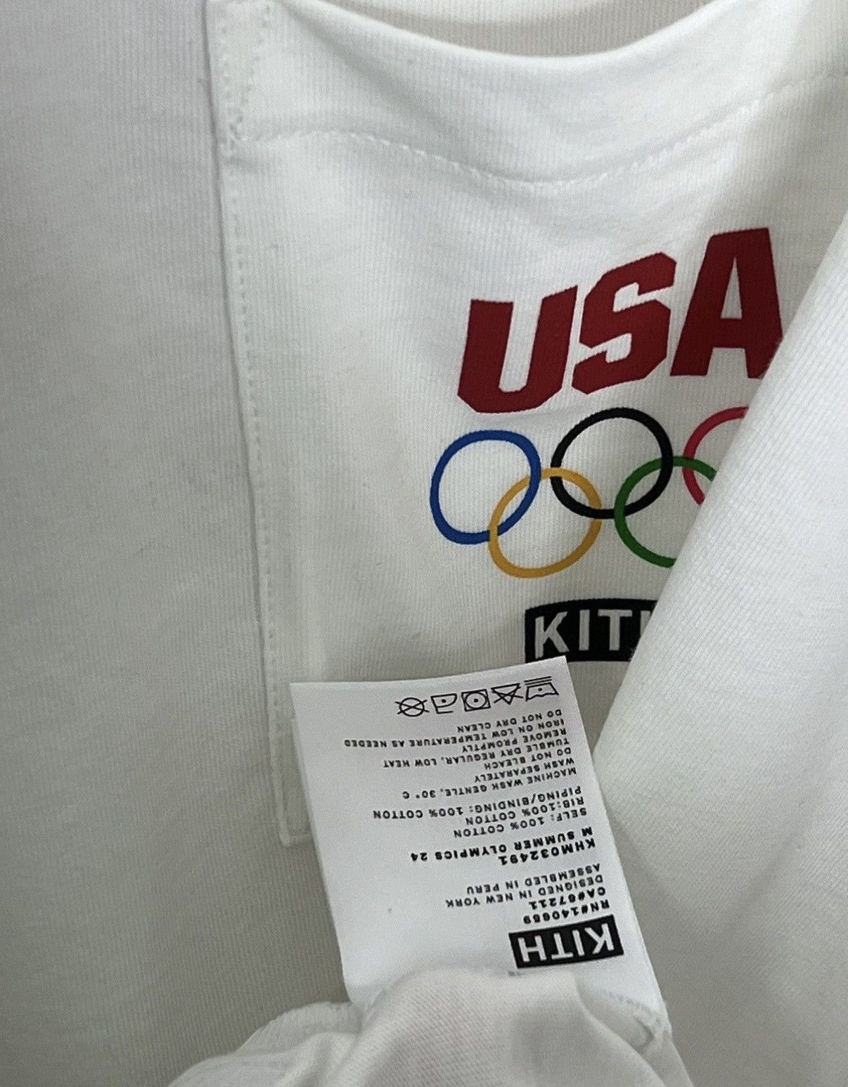 Kith Kith Olympics USA 2024 Tee Size US L / EU 52-54 / 3 - 5 Thumbnail