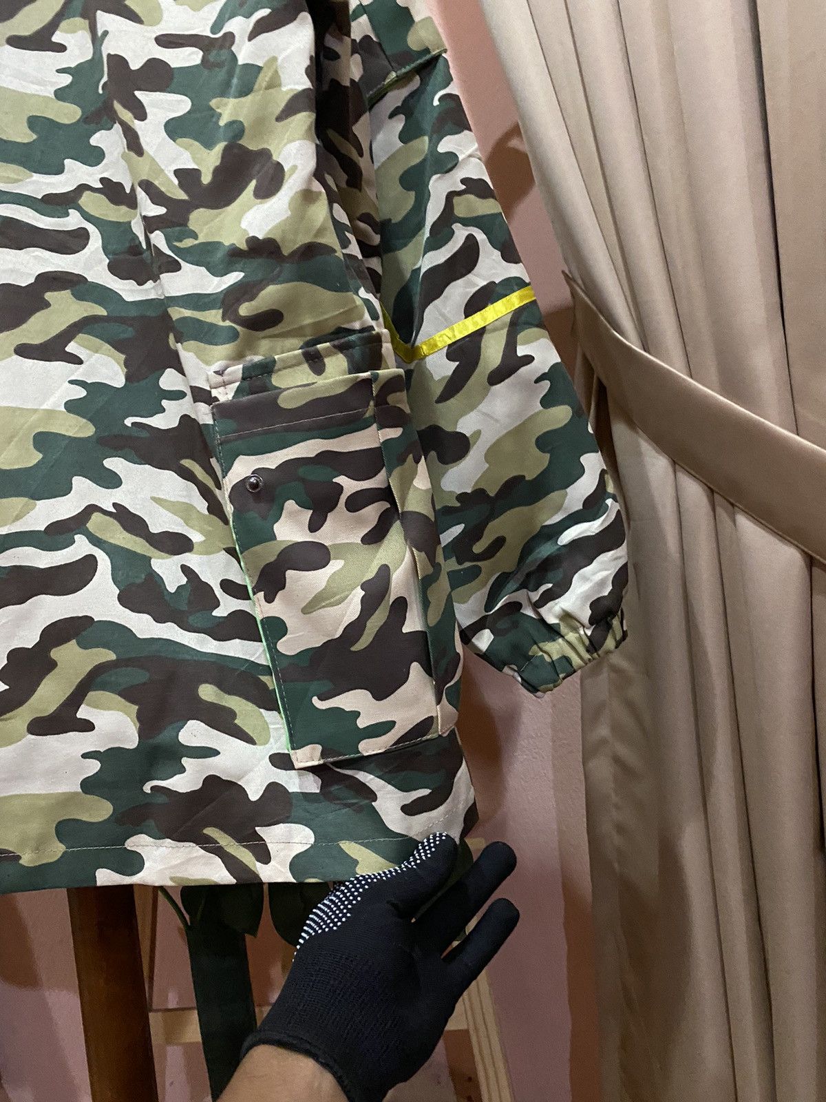 Other Camouflage Utility Jacket with Neon Accents Unique Outerwear Size US M / EU 48-50 / 2 - 10 Thumbnail