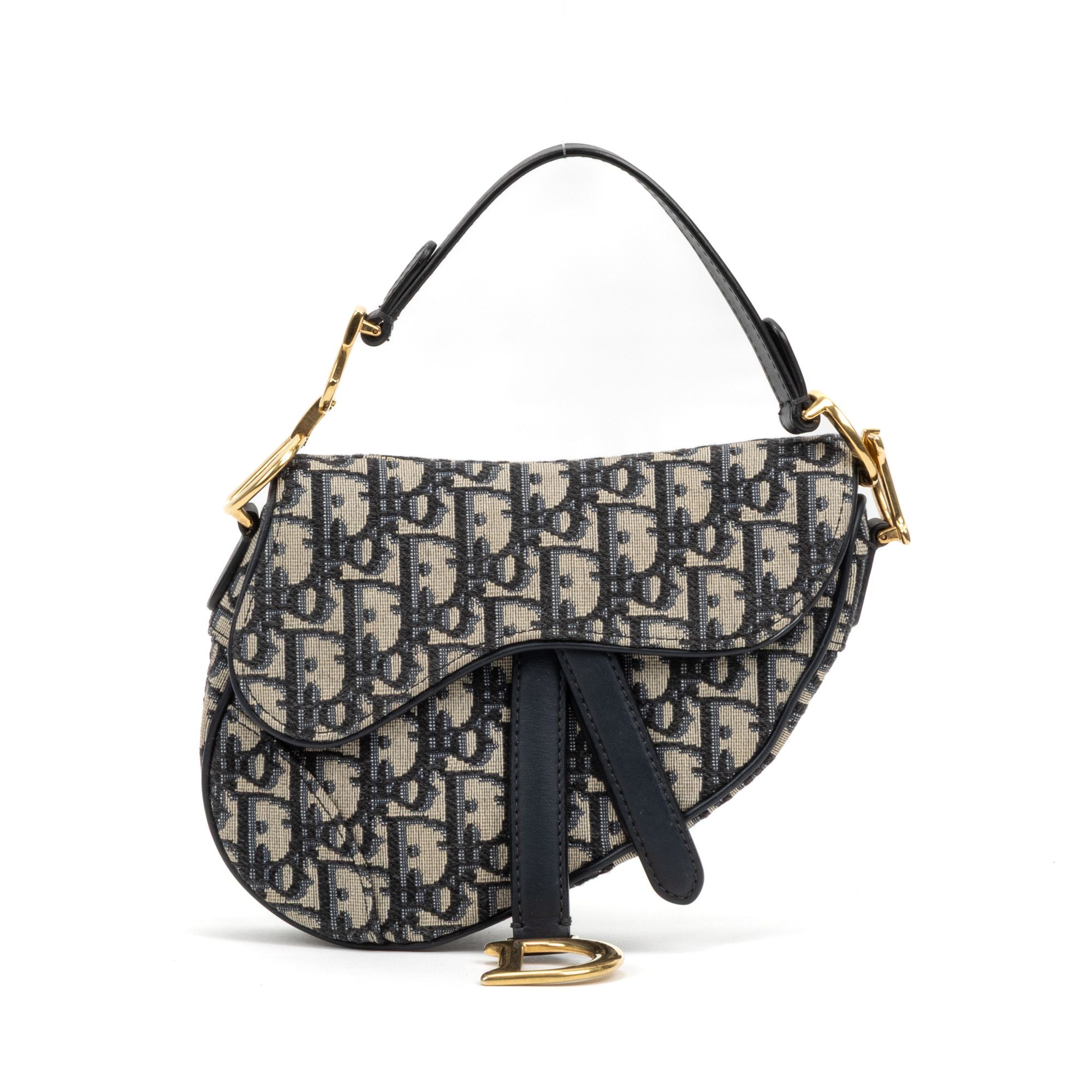 Dior Mini Saddle Oblique Mini Size ONE SIZE - 1 Thumbnail